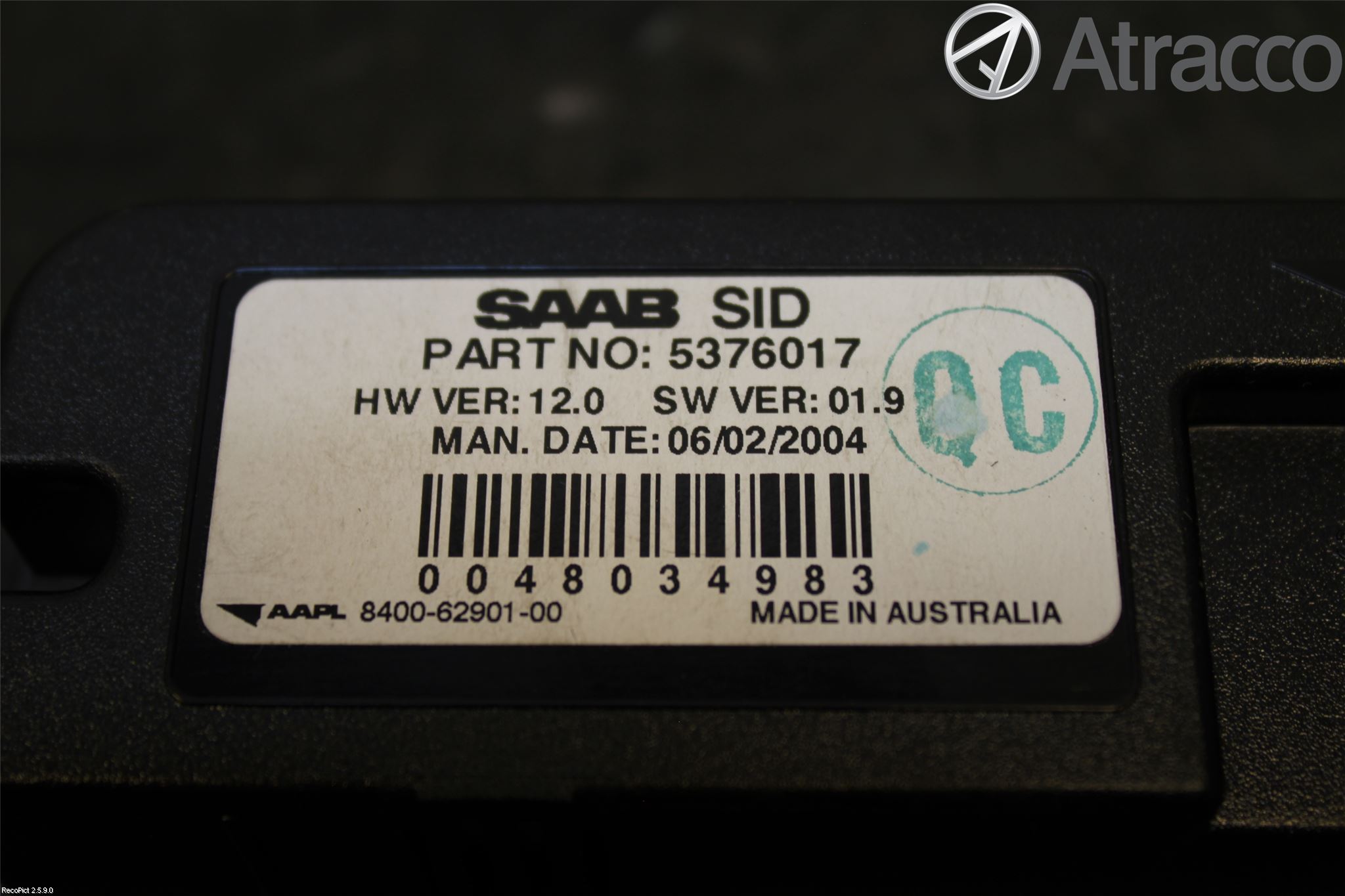 Saab 9-5 -05 Kjørecomputer