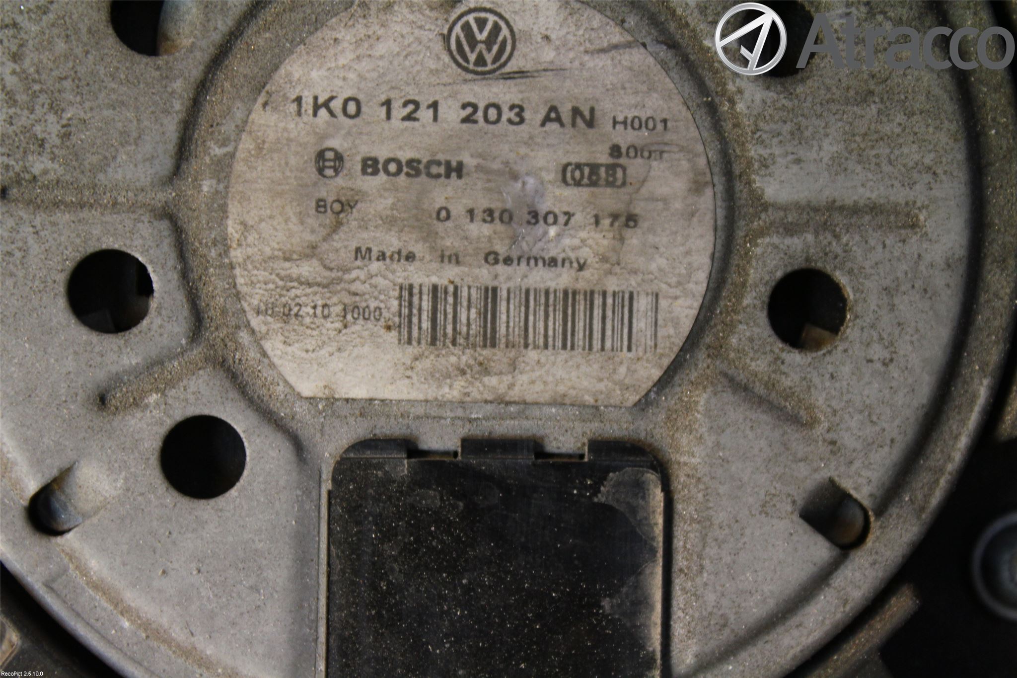 Volkswagen VW GOLF VI 09-13 Kjølevifte Elektrisk