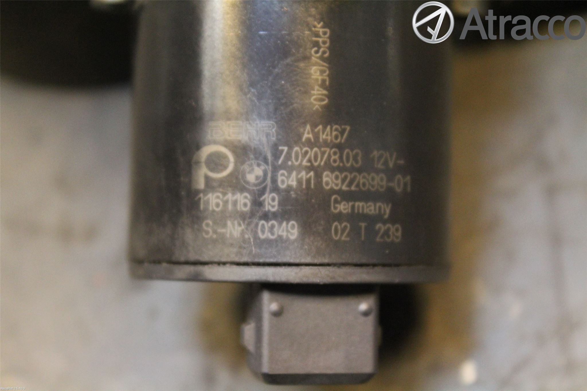 BMW 7 E65/66    00-08 Varme Sirkulasjonspumpe