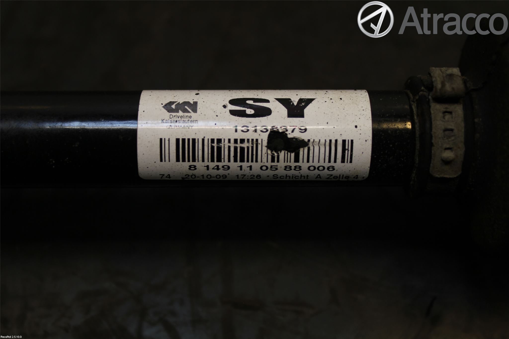 Opel ASTRA H 04-12 Drivaksel Foran Kompl Venstre