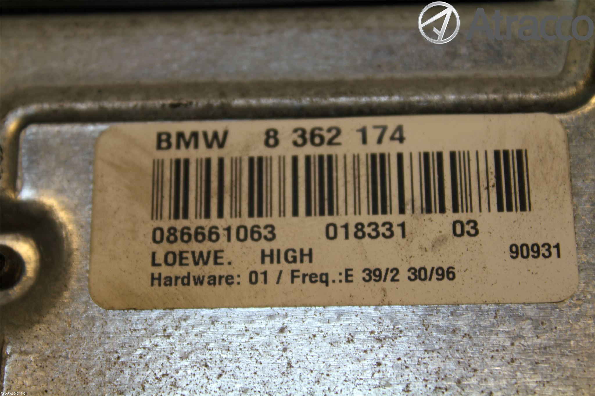 BMW 5 E39 95-04 Stereo Forsterker