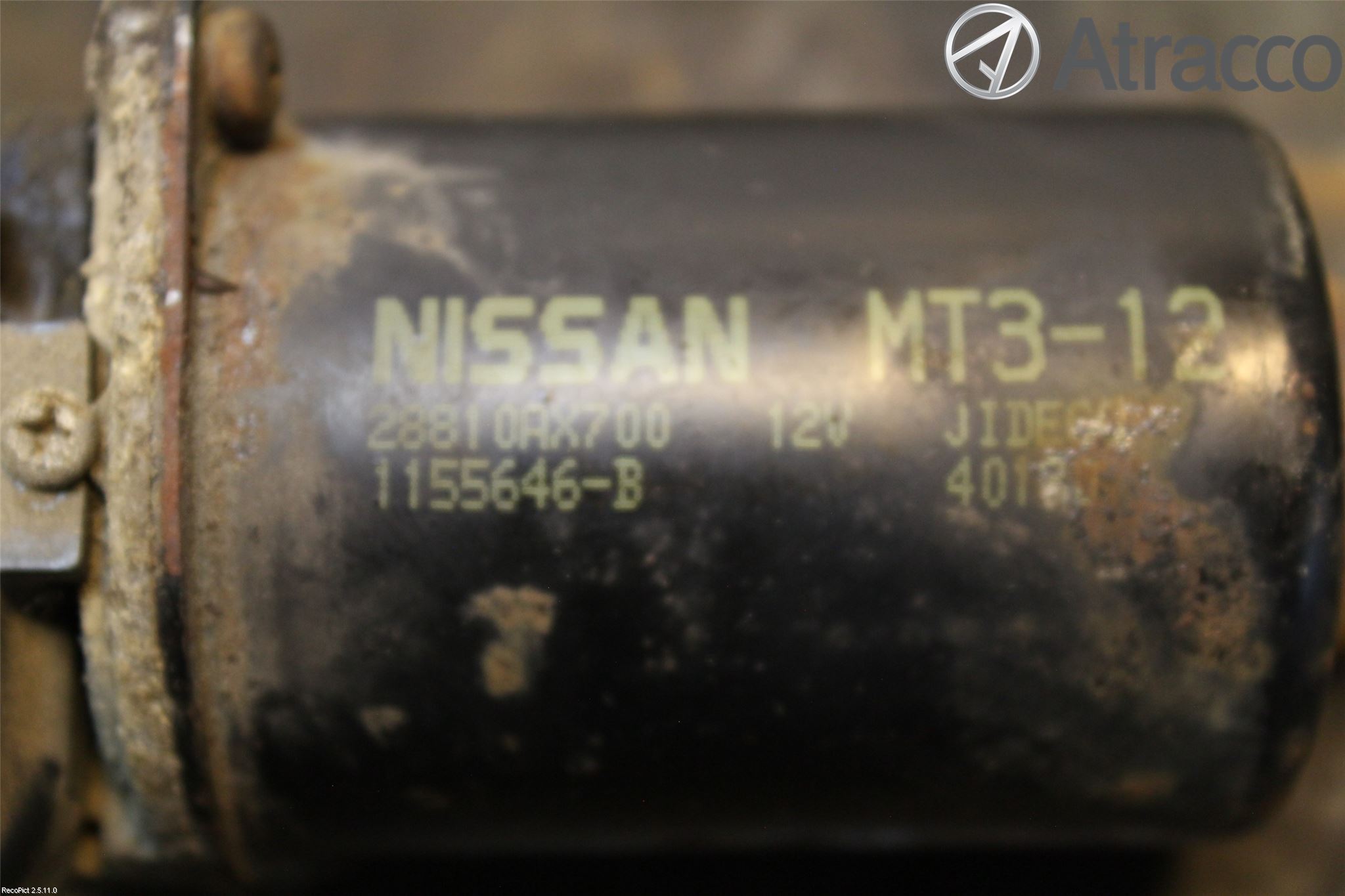 Nissan MICRA 03-07 Viskermotor Frontrute