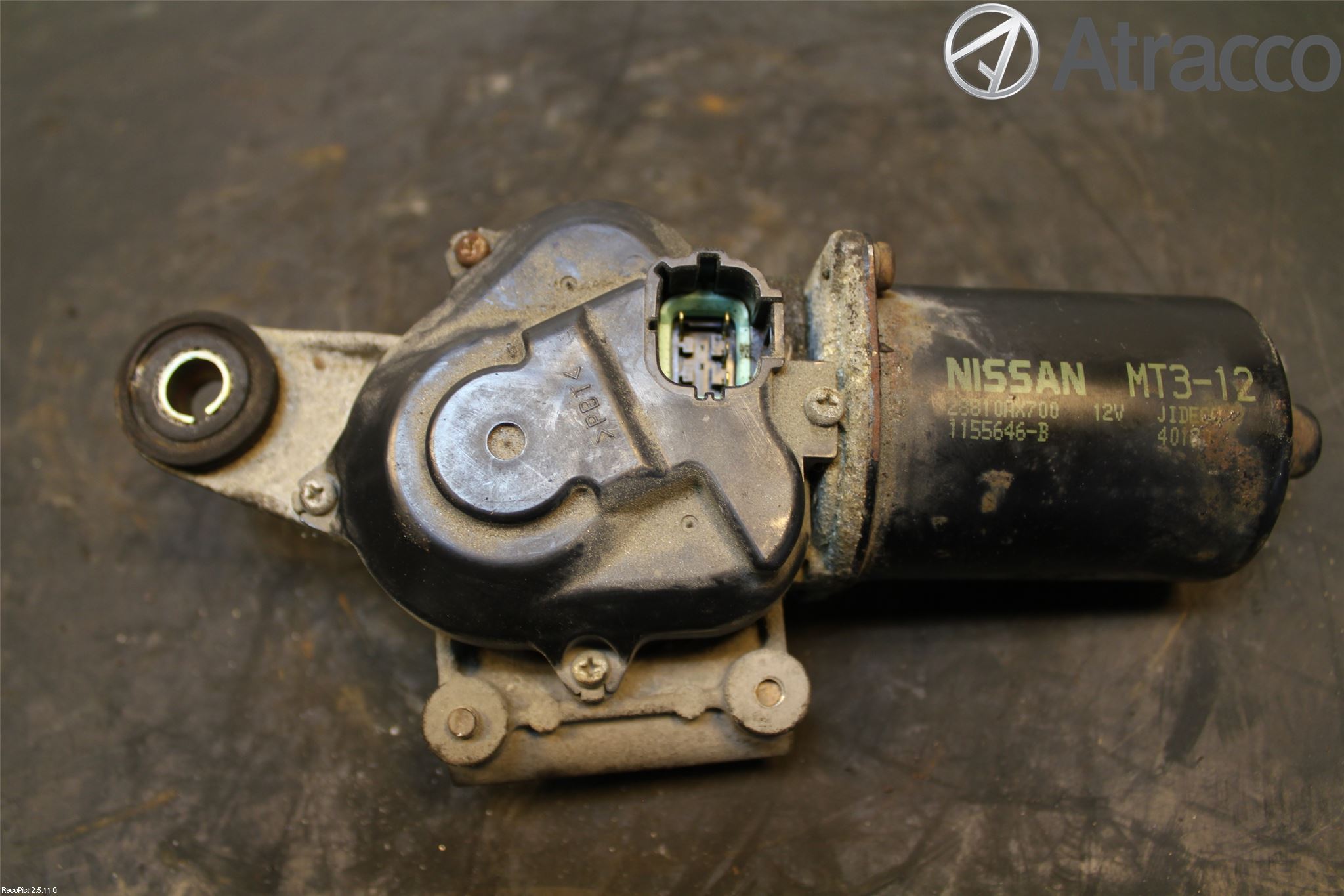 Nissan MICRA 03-07 Viskermotor Frontrute