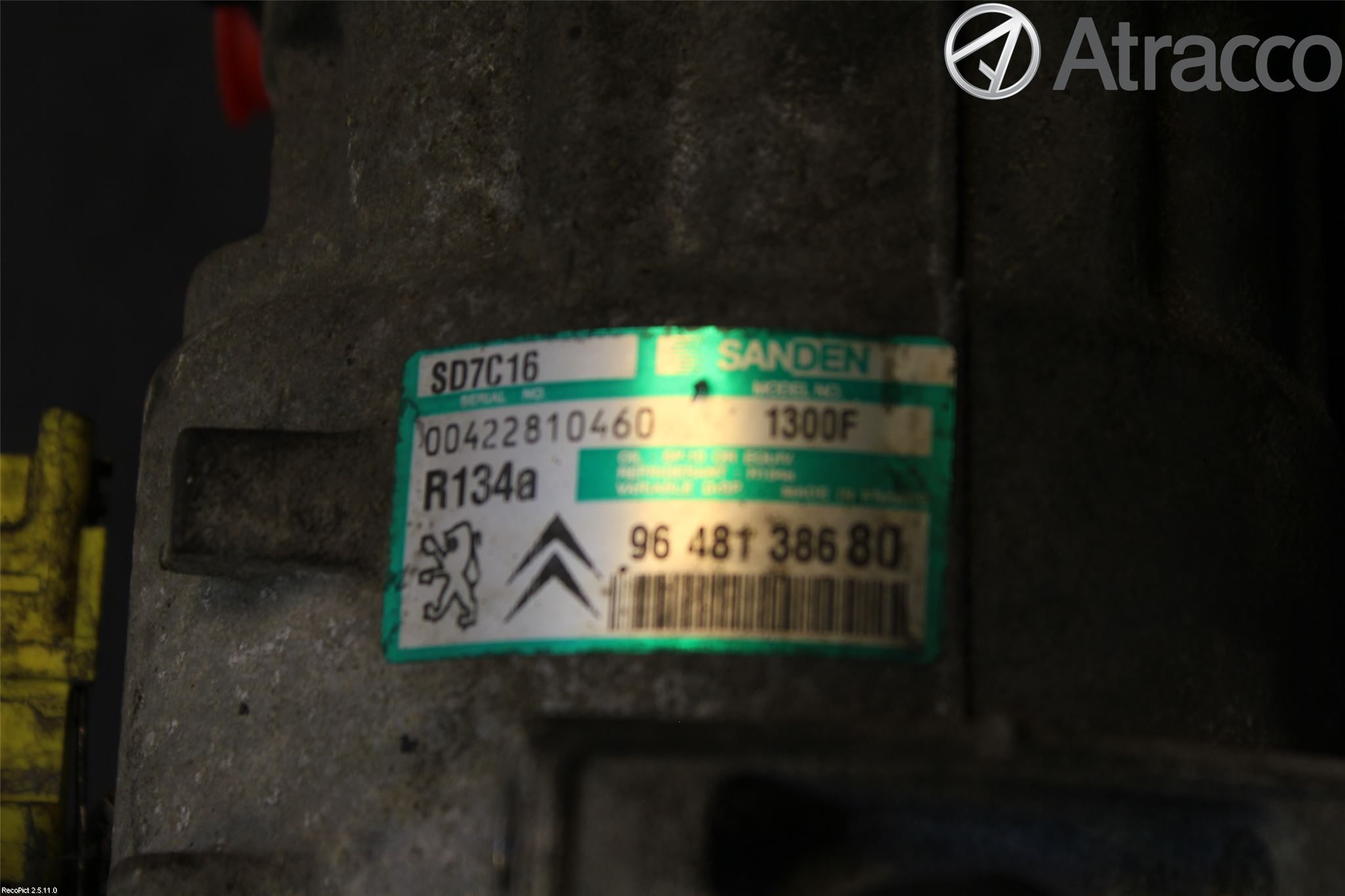 Citroen C5     05-08 Varme Ac Kompressor