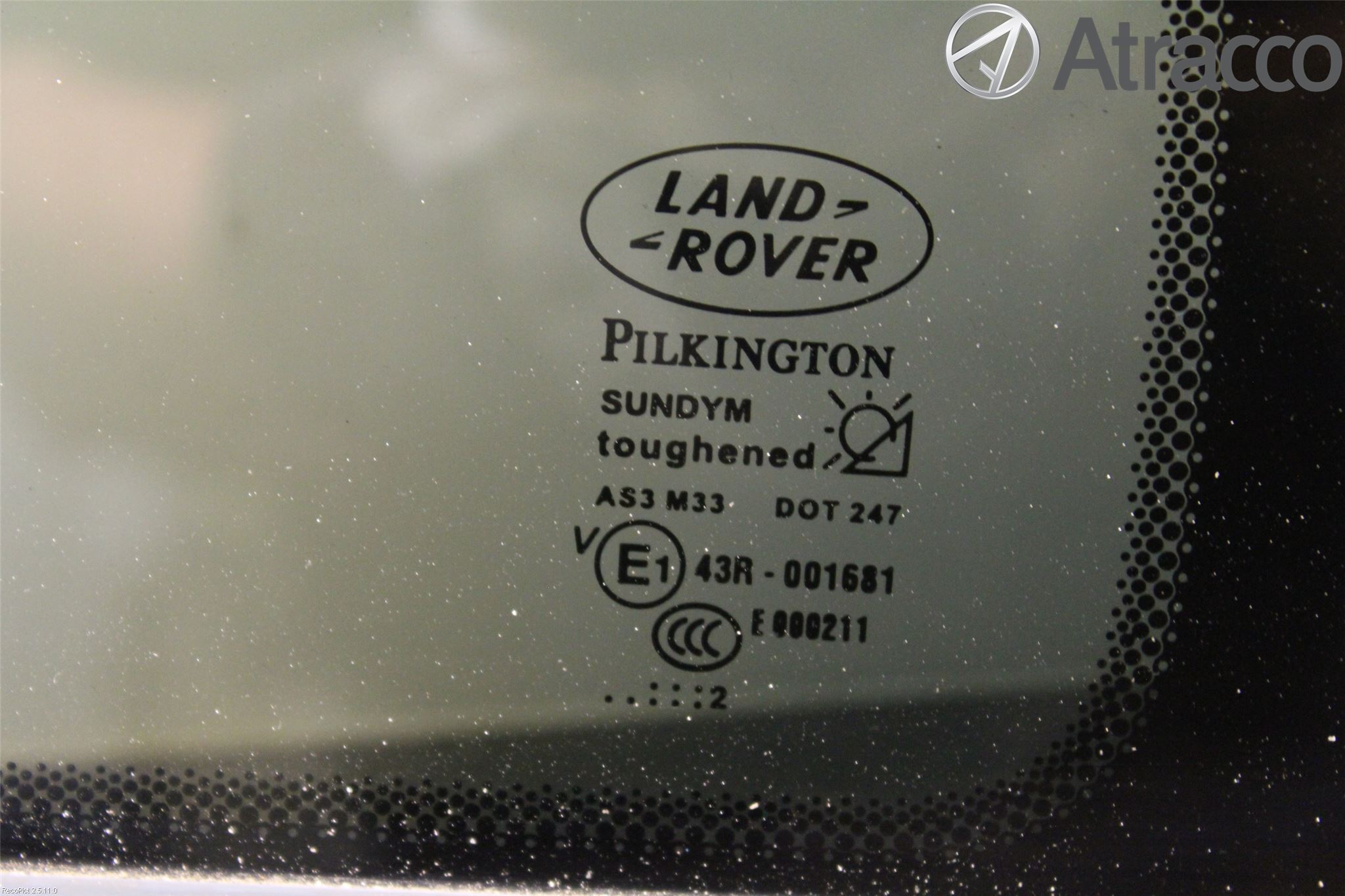 Landrover RANGE ROVER SPORT (L320) 10-13 Dørrute Bak Vens Trekant 4D