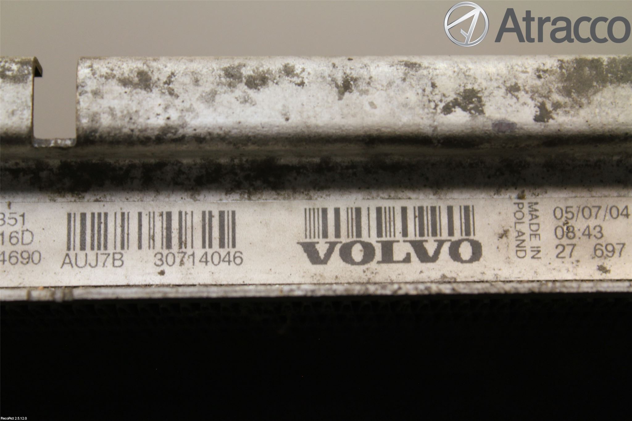 Volvo S60 05-10 Radiator Manuell