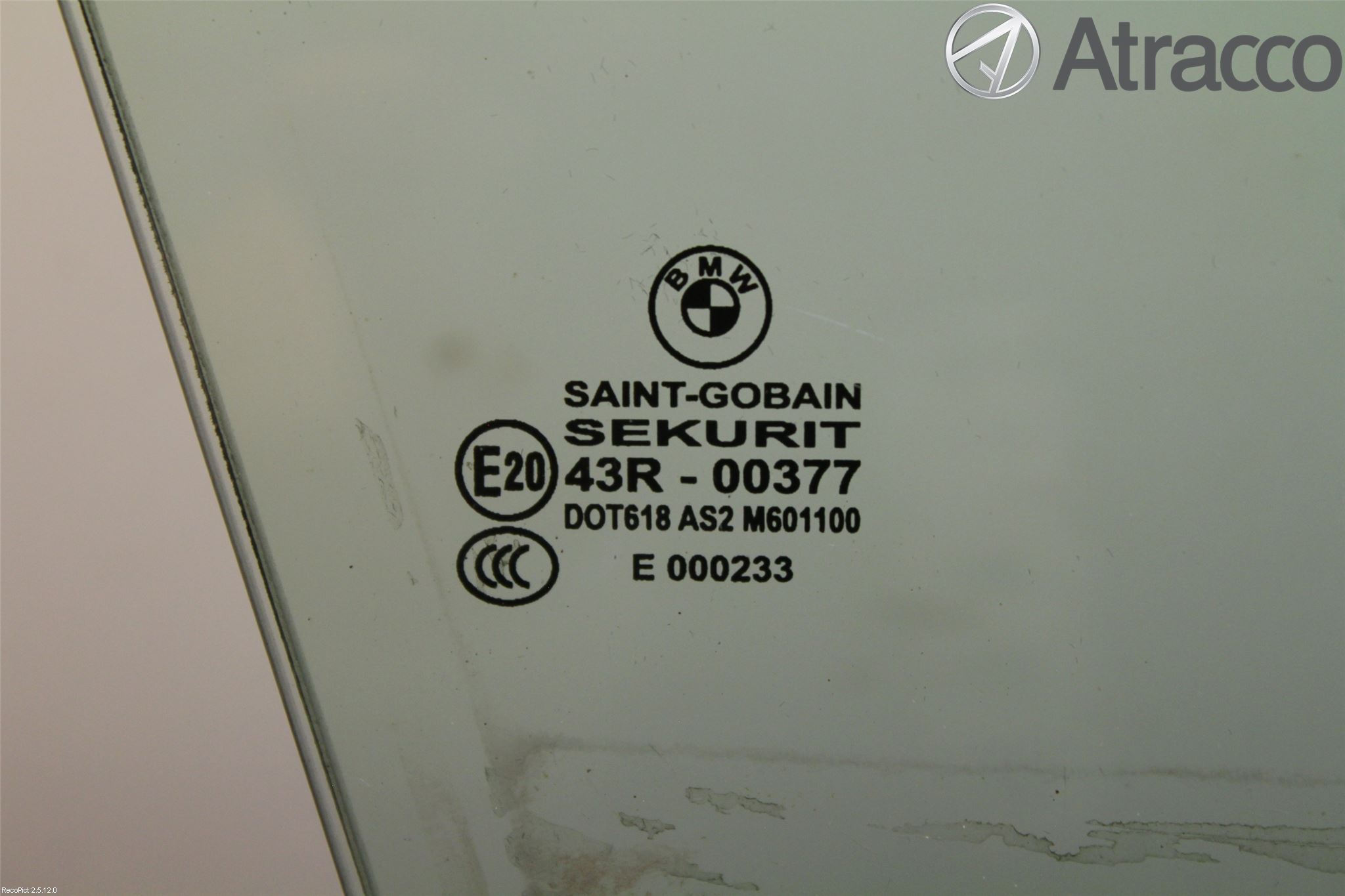BMW X5 E53     99-06 Dørrute Foran Høyre 4 Dørs