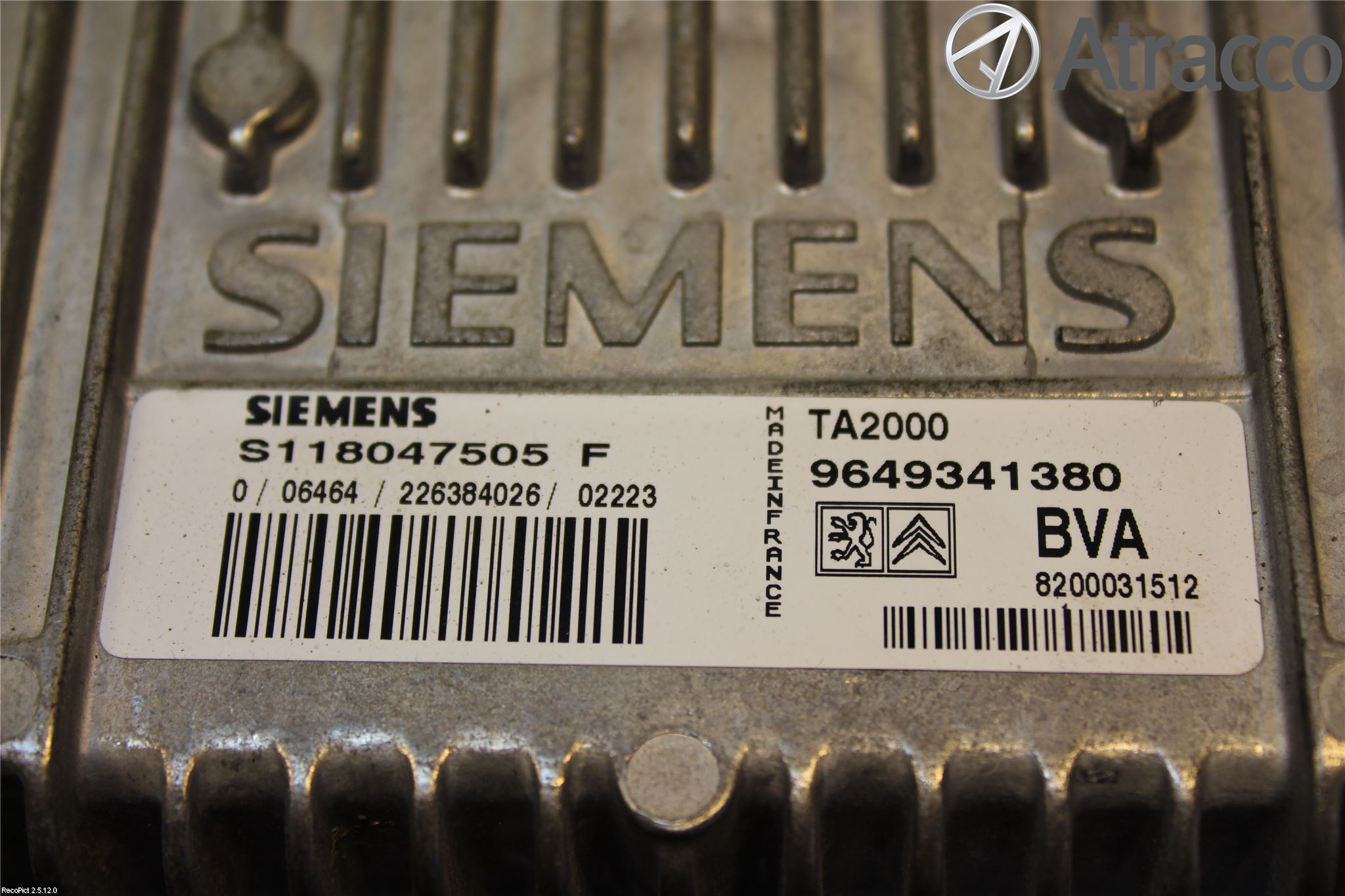 Peugeot 307     01-05 Styreenhet Gearkasse