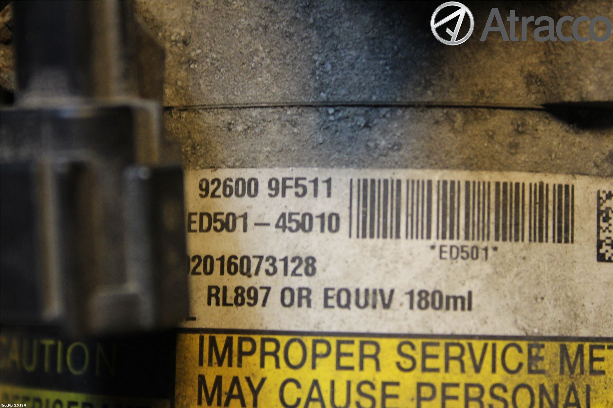 Nissan PRIMERA 02-07 Varme Ac Kompressor