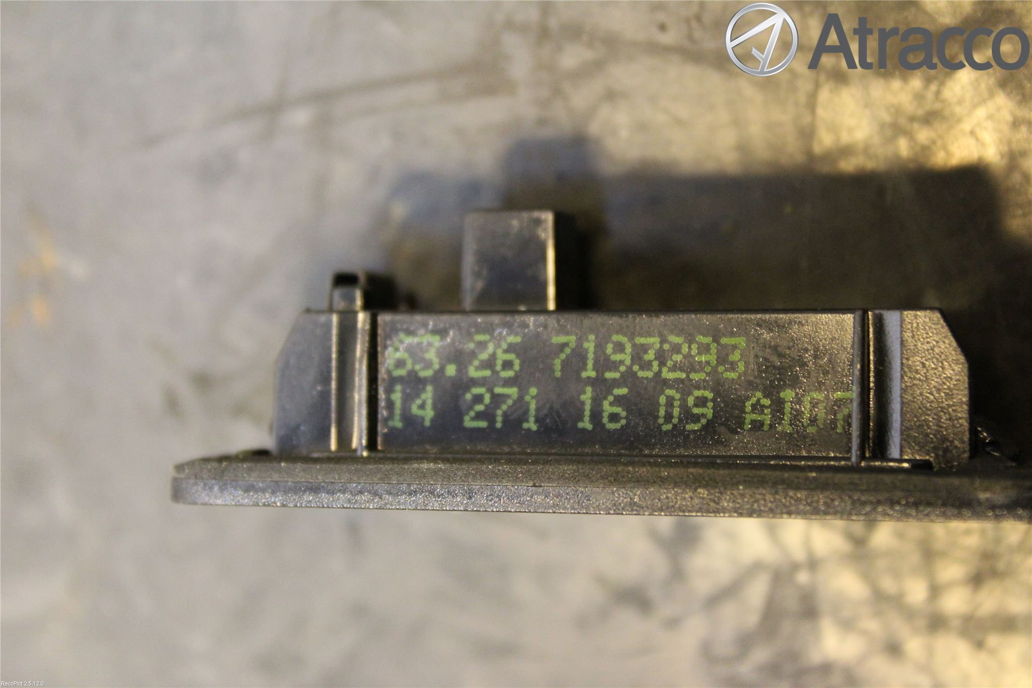 BMW 5 F10/F11/F18 09-17 Skilt Belysning