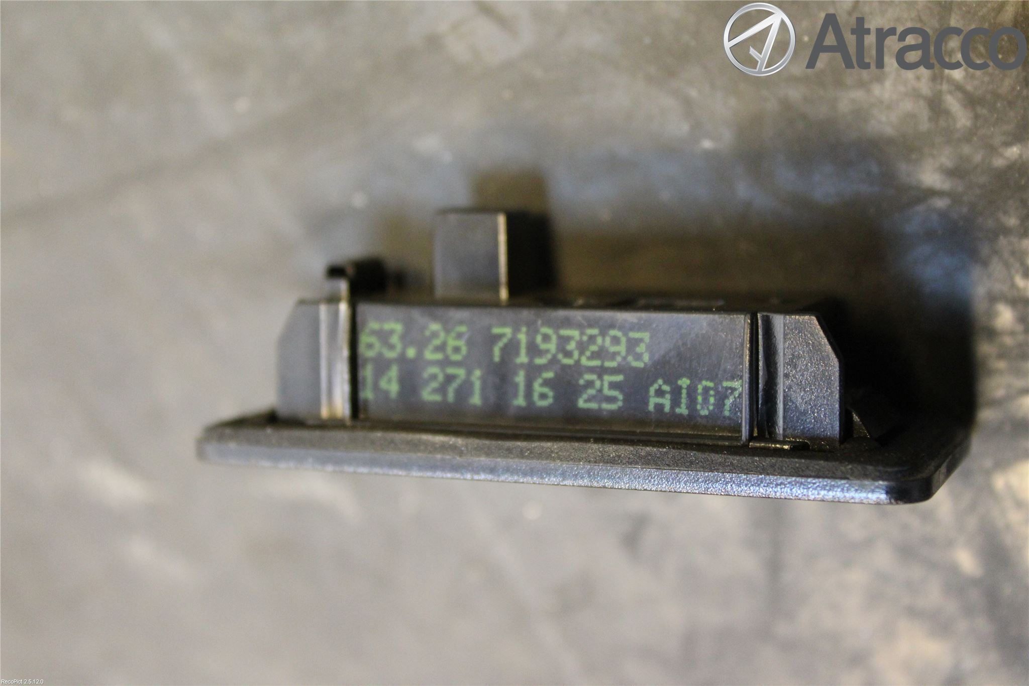 BMW 5 F10/F11/F18 09-17 Skilt Belysning