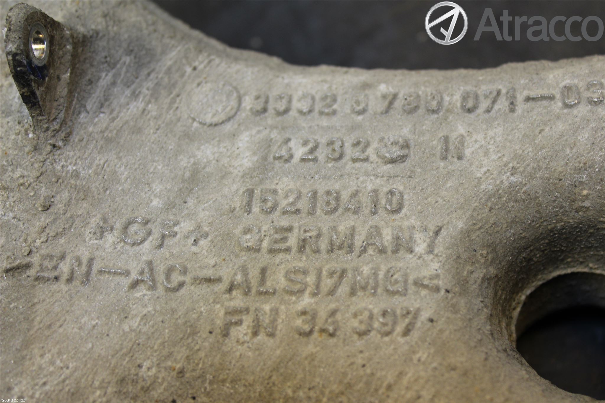BMW 5 F10/F11/F18 09-17 Bærearm Bak Venstre