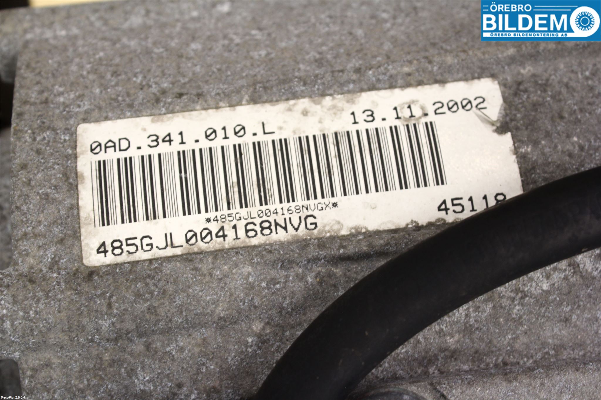 Volkswagen VW TOUAREG 7L 03-10 Gearkasse Fordelingskasse