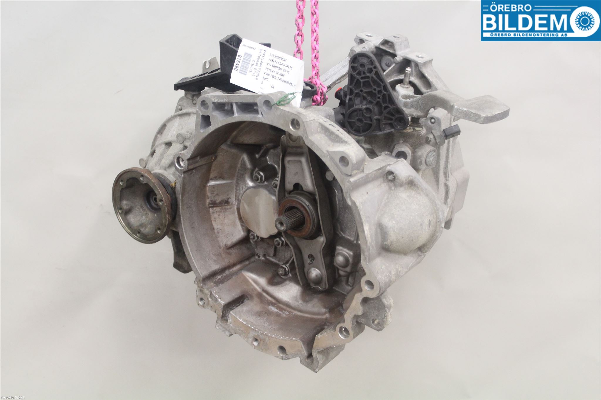 Volkswagen VW TOURAN 03-10 Gearkasse 6 Trinn