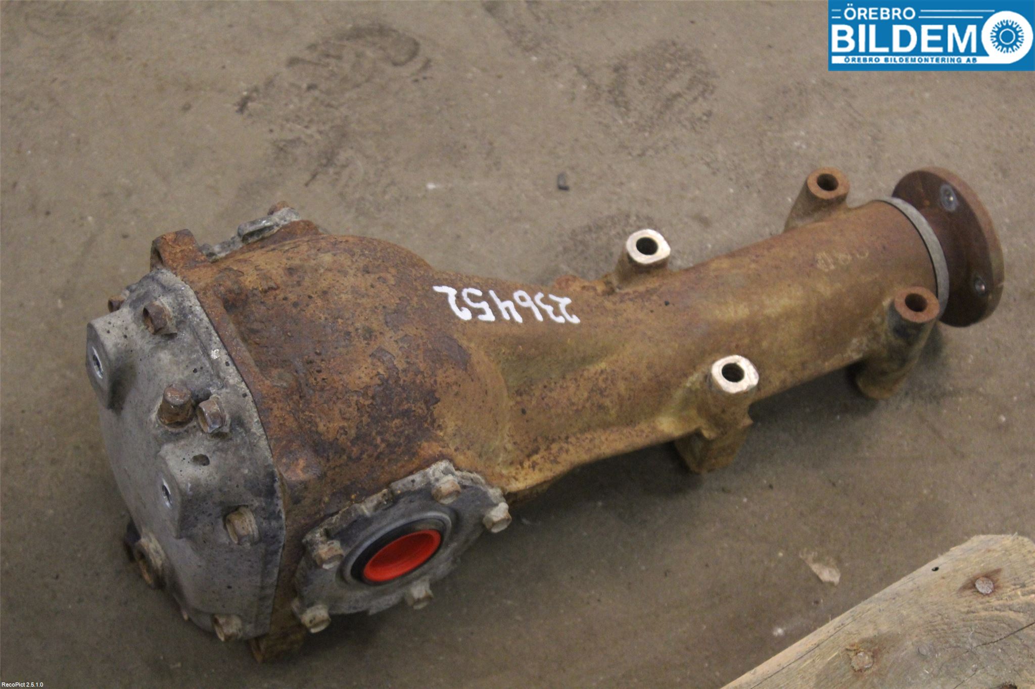Subaru IMPREZA III 08-11 Bakaksel Kardang Bak -Diff