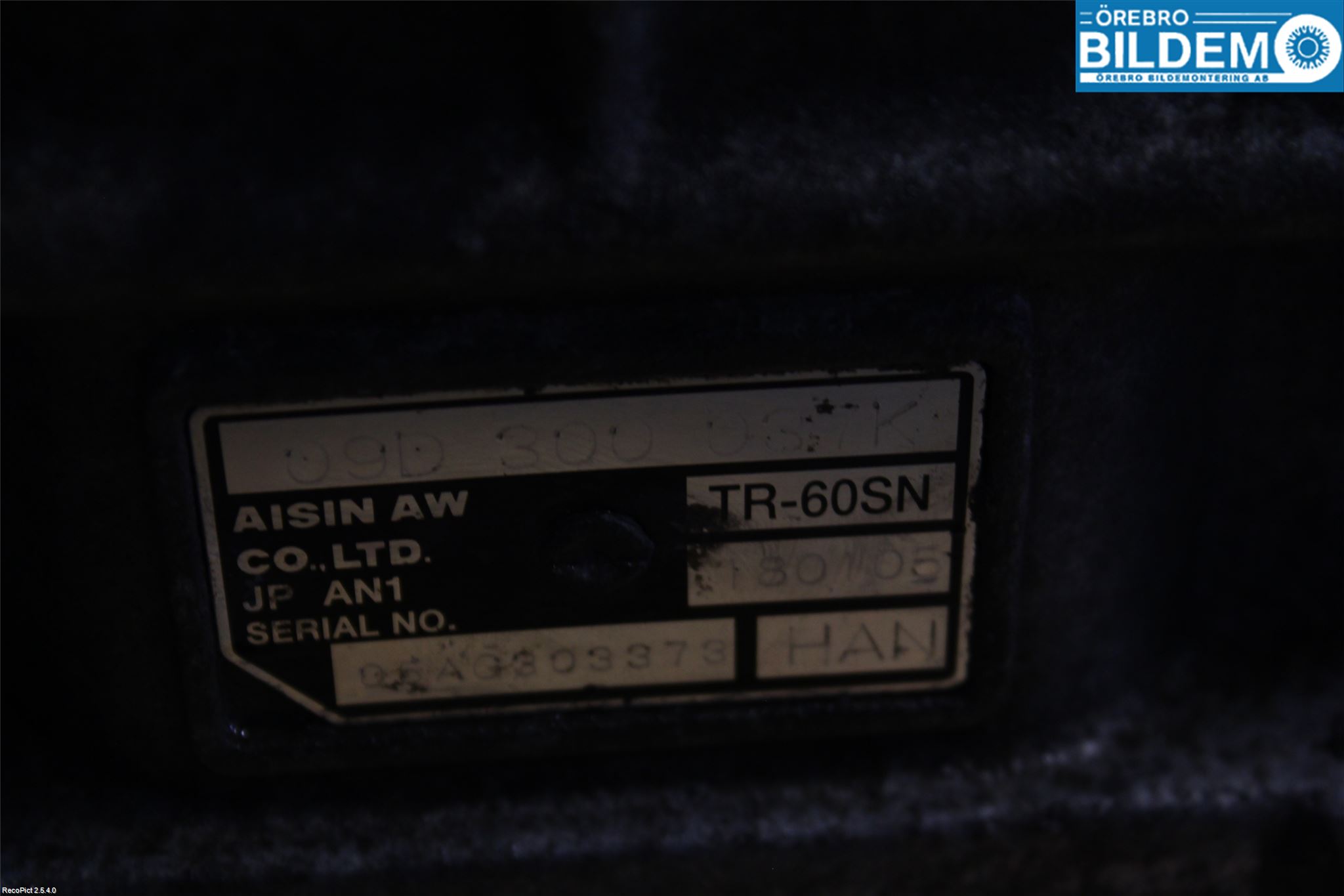 Volkswagen VW TOUAREG 7L 03-10 Gearkasse Automat