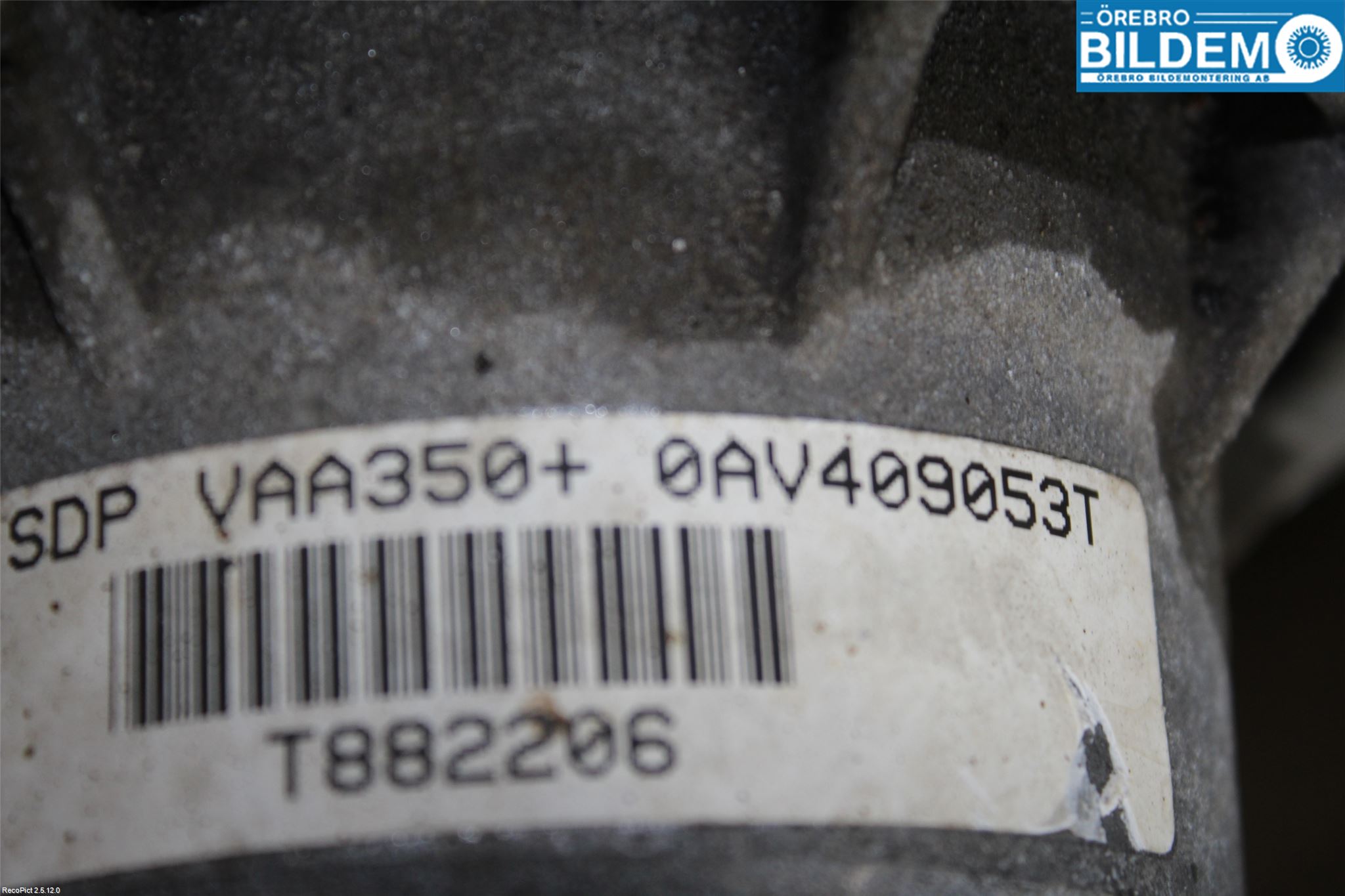 Volkswagen VW PASSAT 11-14 Gearkasse Automat