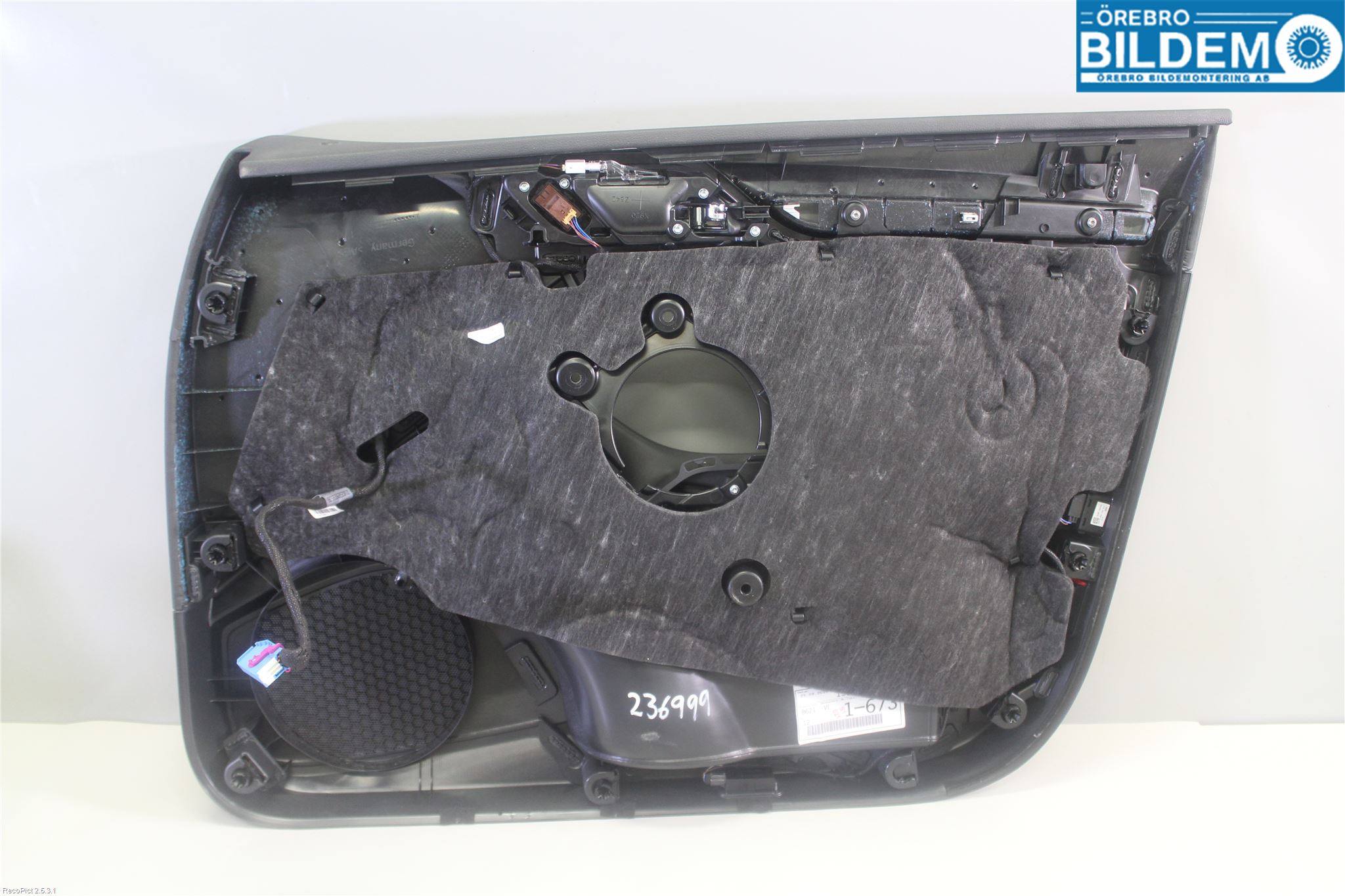 Audi A3/S3 8V 13-20 Innr Dørtrekk Venstre