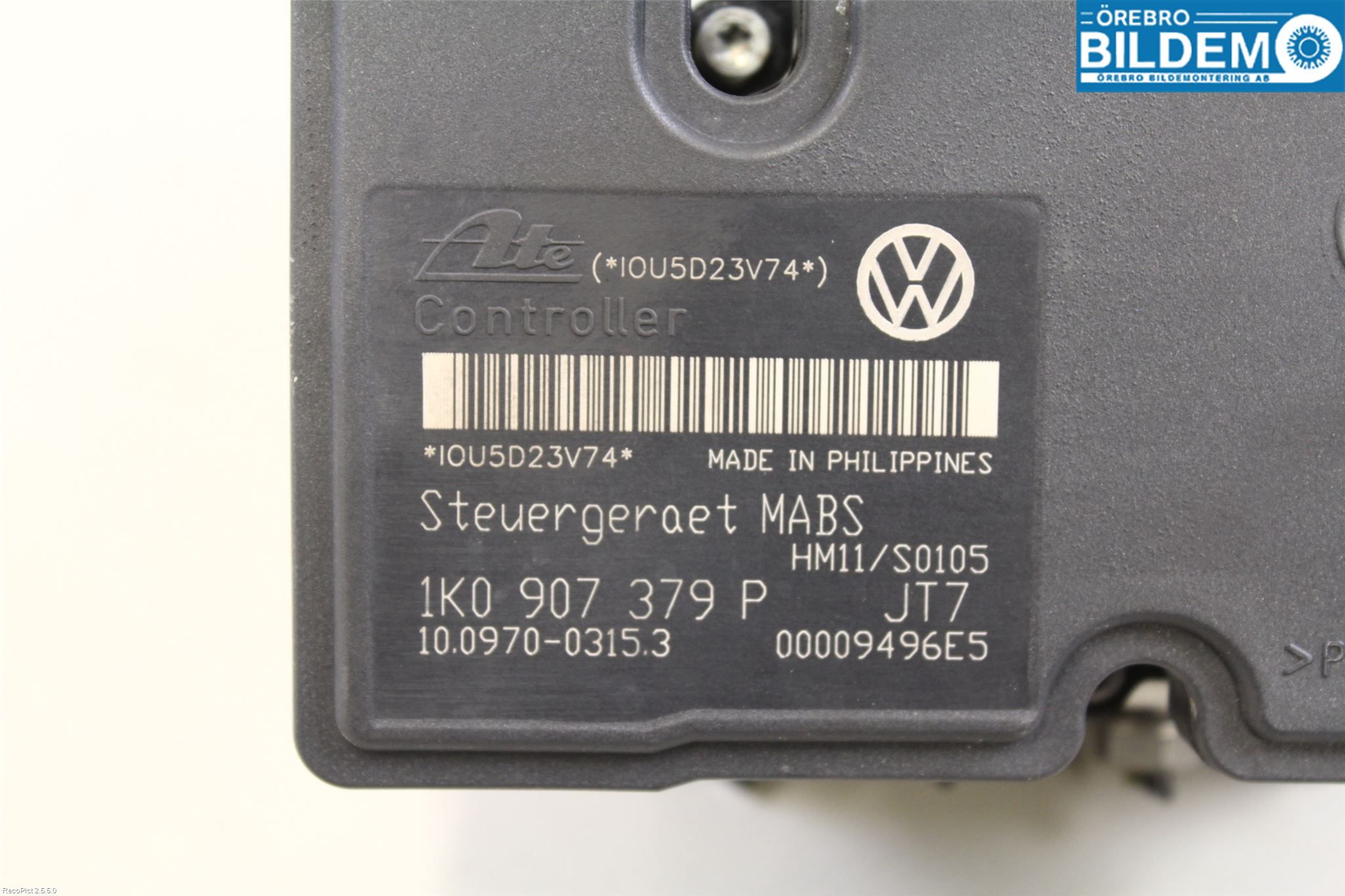 Skoda OCTAVIA (1Z) 05-13 Abs Hydraulikkaggregat