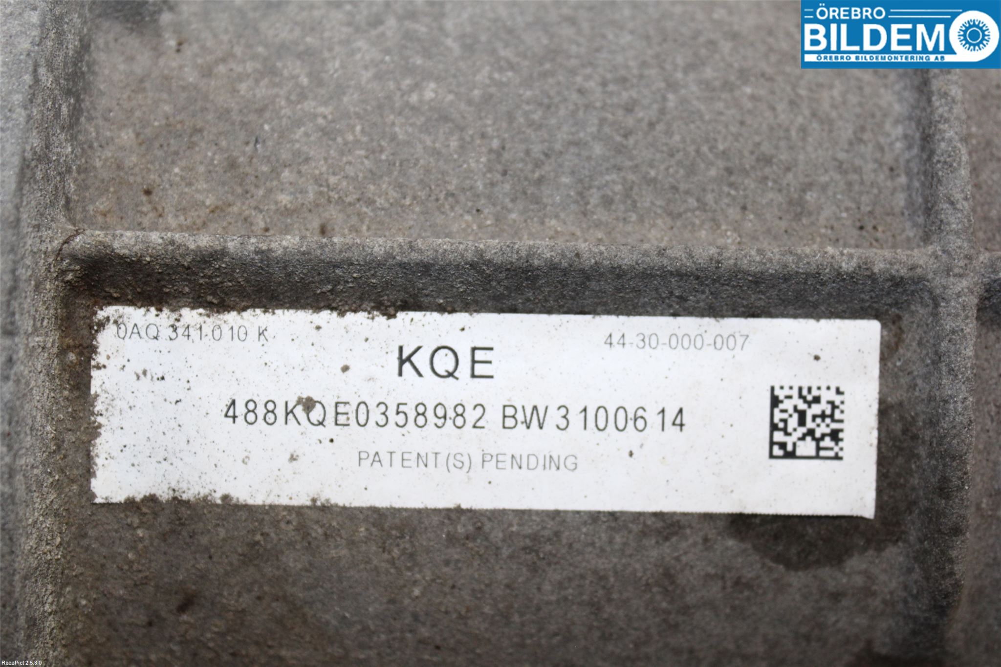 Audi Q7/SQ7 Gearkasse Fordelingskasse