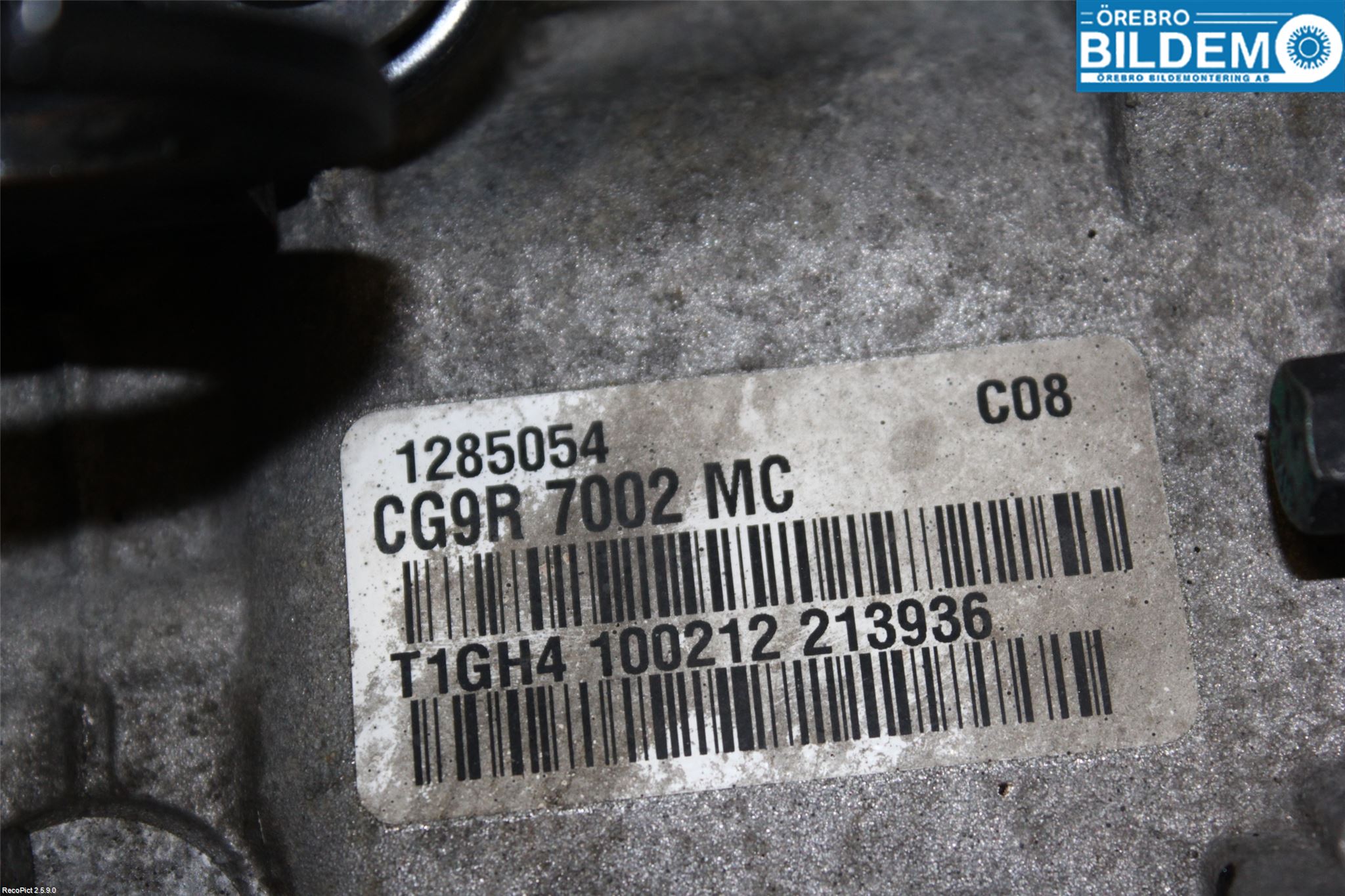 Volvo S60 11-13 Gearkasse 6 Trinn