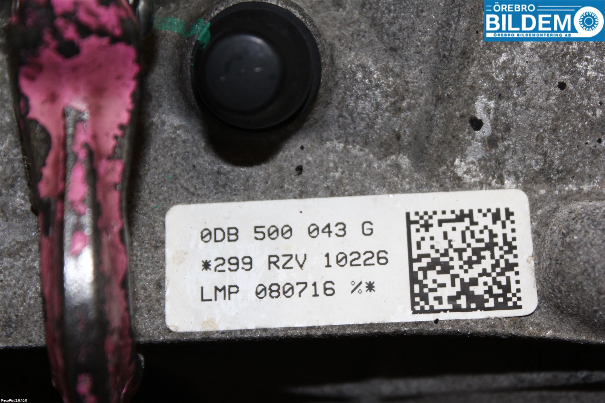 Audi A4/S4 B9 16-19 Bakaksel Kardang Bak -Diff