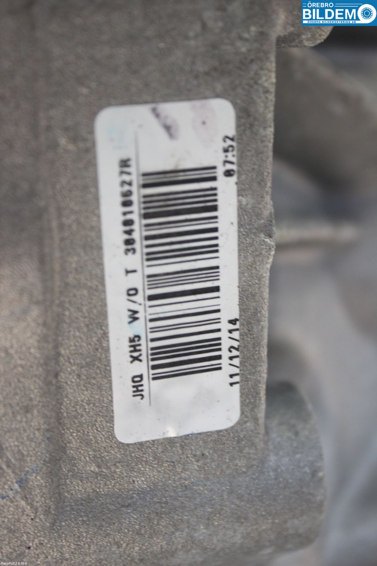 Nissan MICRA 11-16 Gearkasse 5 Trinn