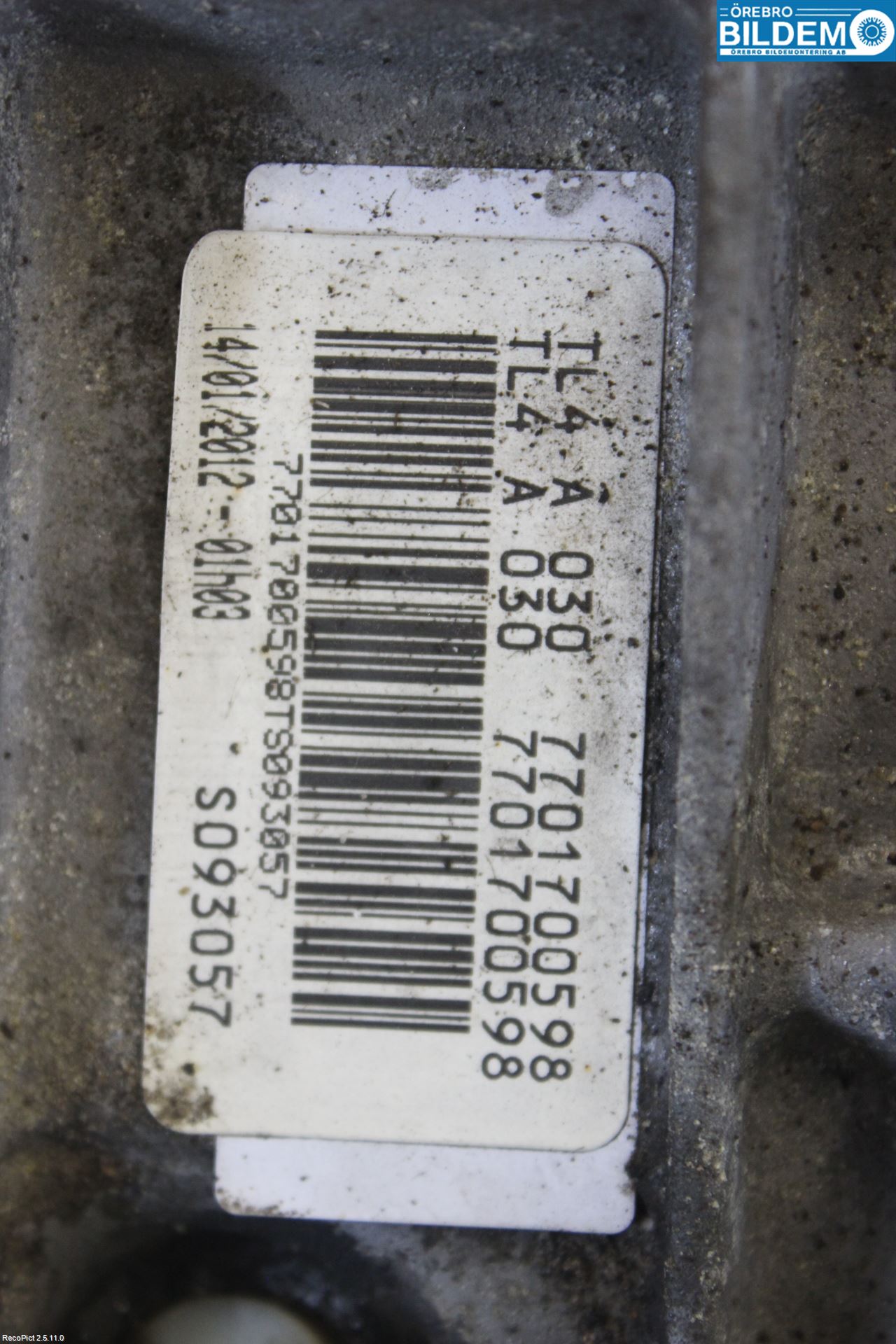 Renault MEGANE III 09-15 Gearkasse 6 Trinn