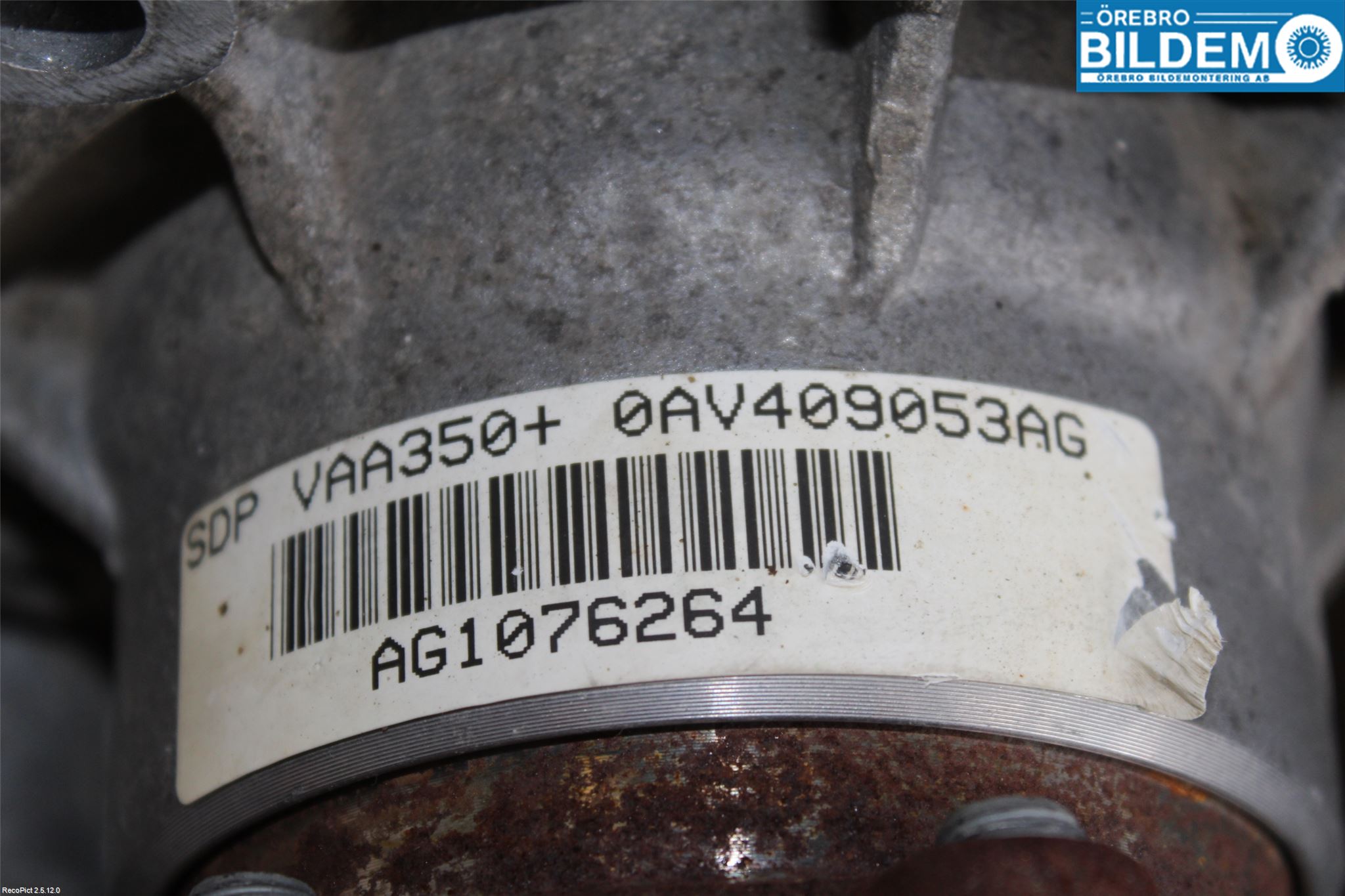 Volkswagen VW PASSAT 11-14 Gearkasse Automat