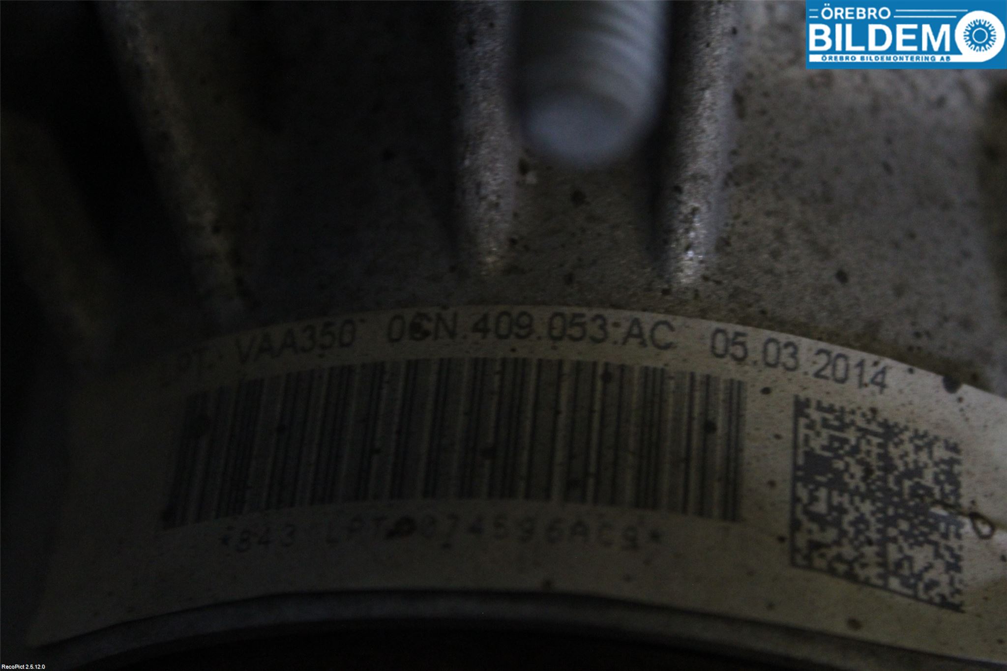 Volkswagen VW GOLF / E-GOLF VII 13-20 Gearkasse 6 Trinn