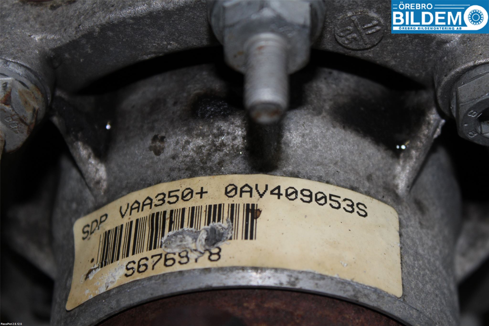 Skoda OCTAVIA (1Z) 05-13 Gearkasse 6 Trinn