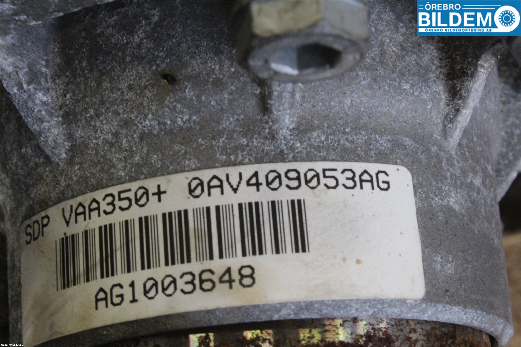 Volkswagen VW PASSAT 11-14 Gearkasse Automat