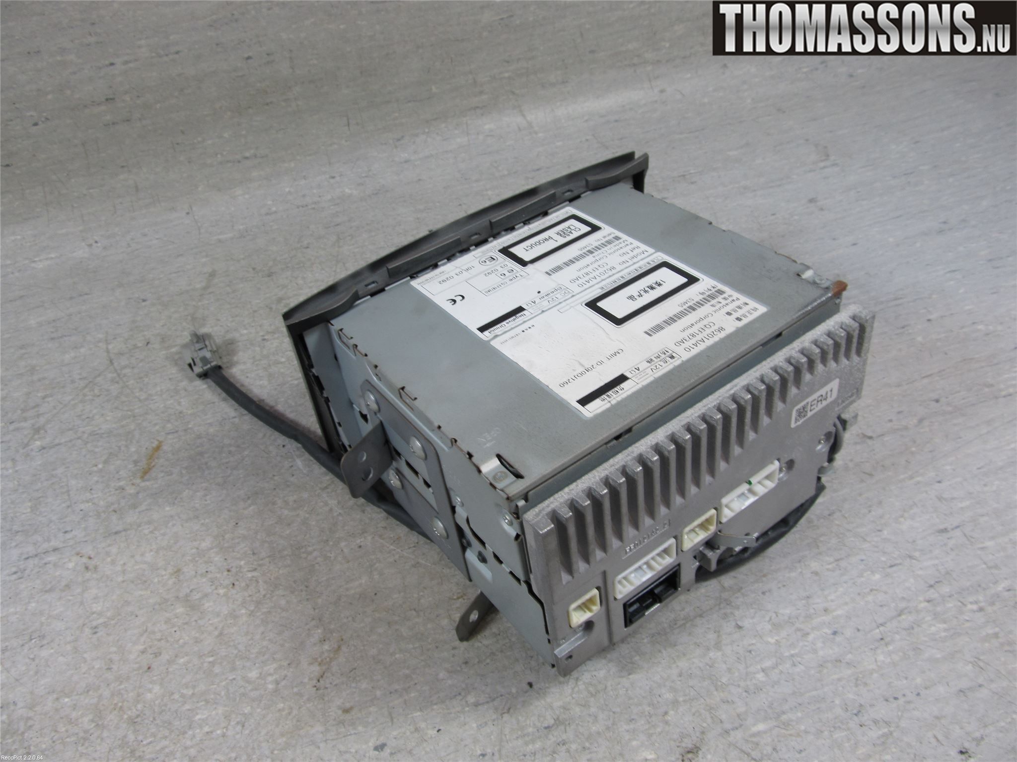 Subaru OUTBACK 10-15 Stereo Radio Med Cd