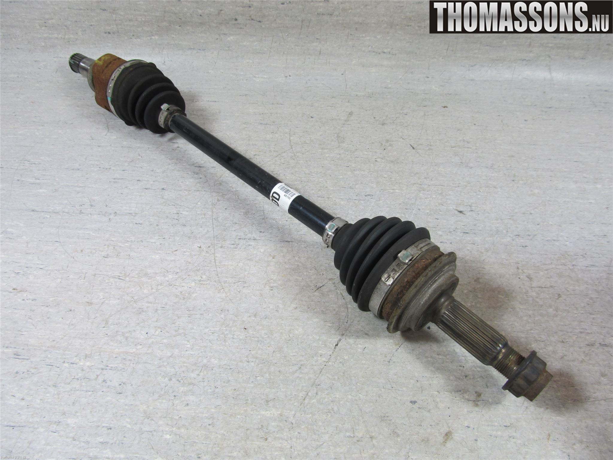 Toyota YARIS XP90 06-11 Drivaksel Foran Kompl Venstre