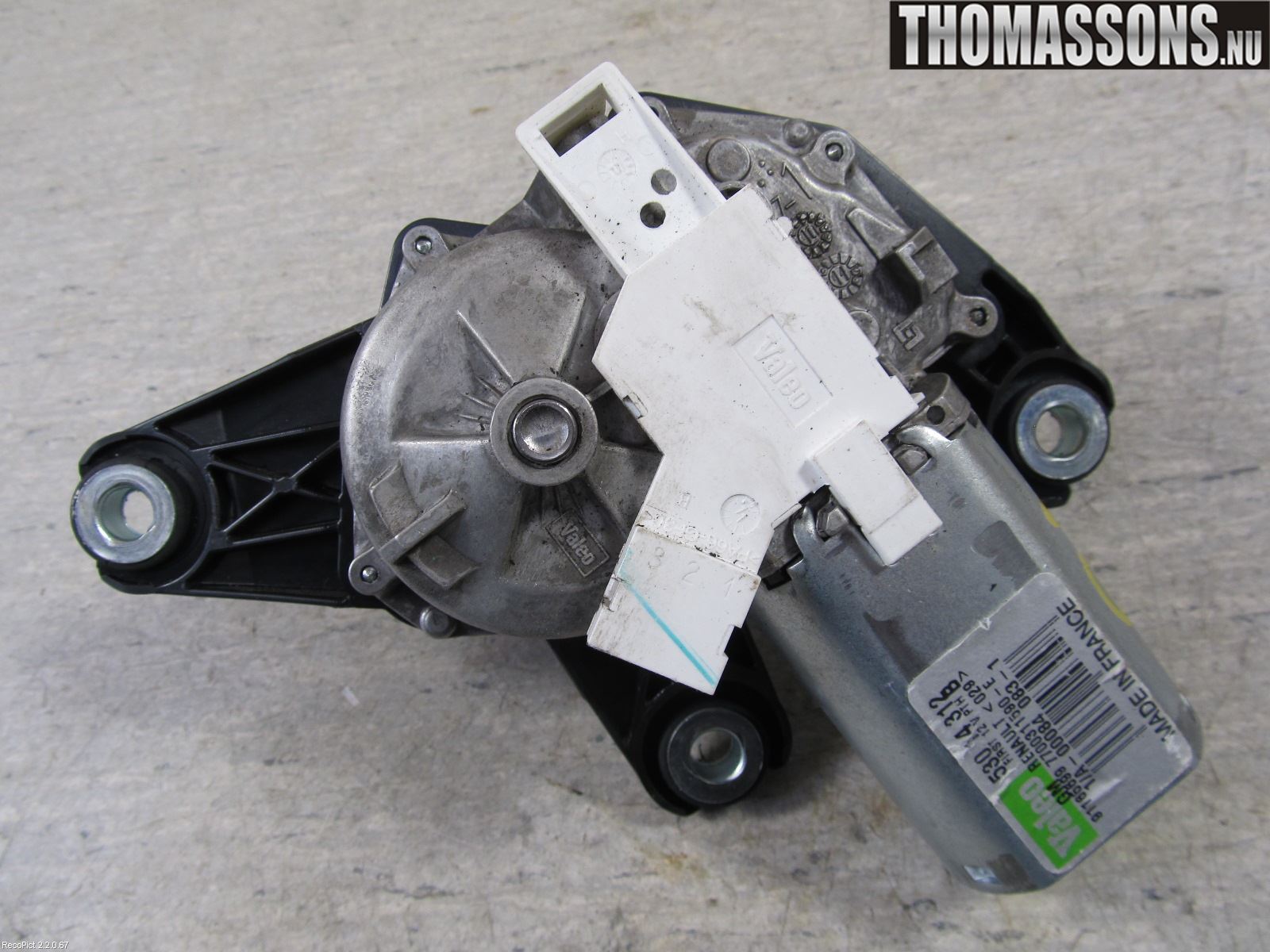 Renault TRAFIC   02-14 Viskermotor Bakluke