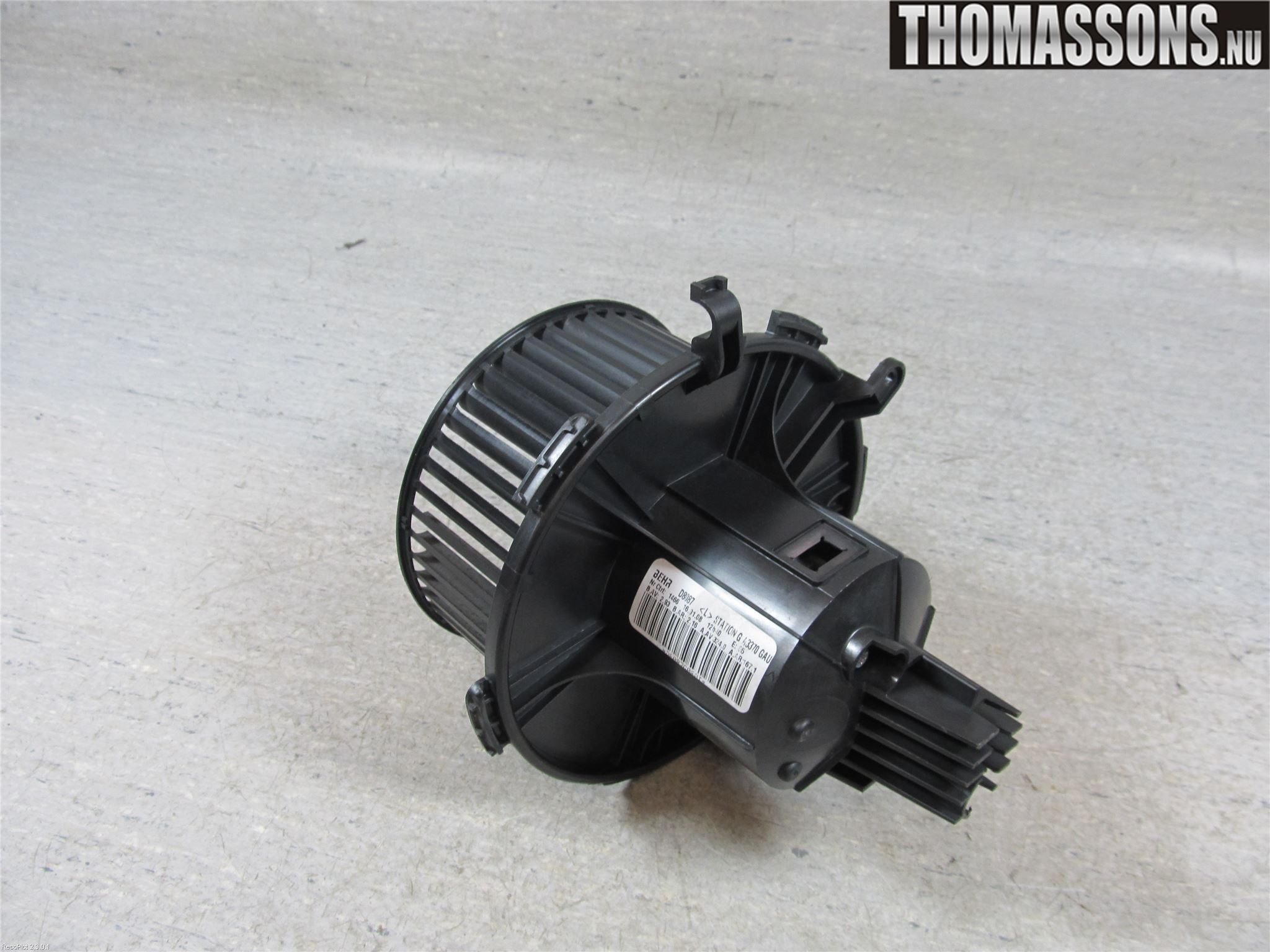 Opel ZAFIRA B 06-14 Varmeapparat Viftemotor