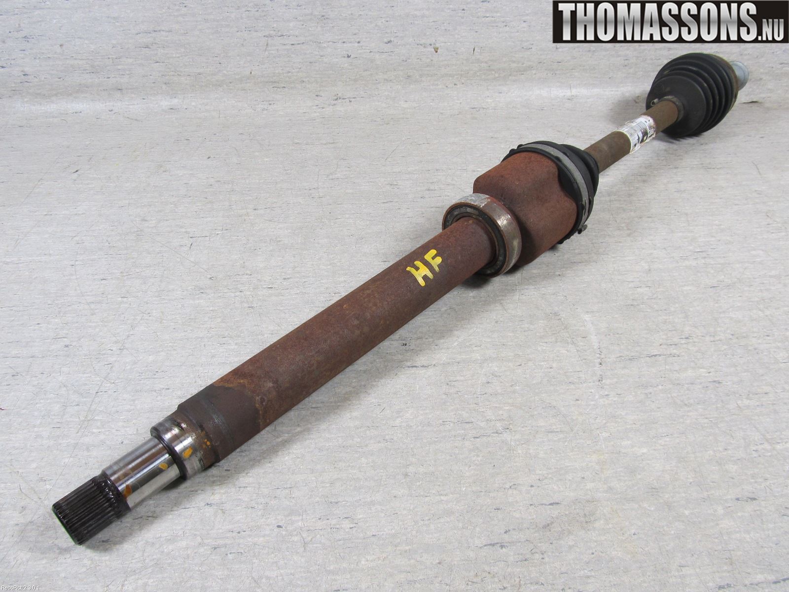 Ford MONDEO 07-15 Drivaksel Foran Kompl Høyre