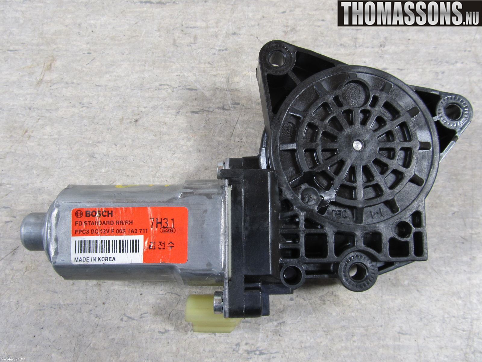 Hyundai i30 FD 07-12 Vindusheismotor
