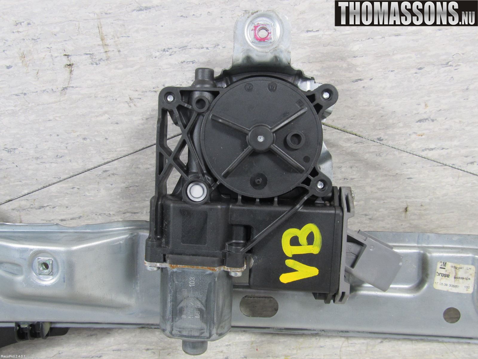 Opel INSIGNIA 09-16 Vindusheis El Komp