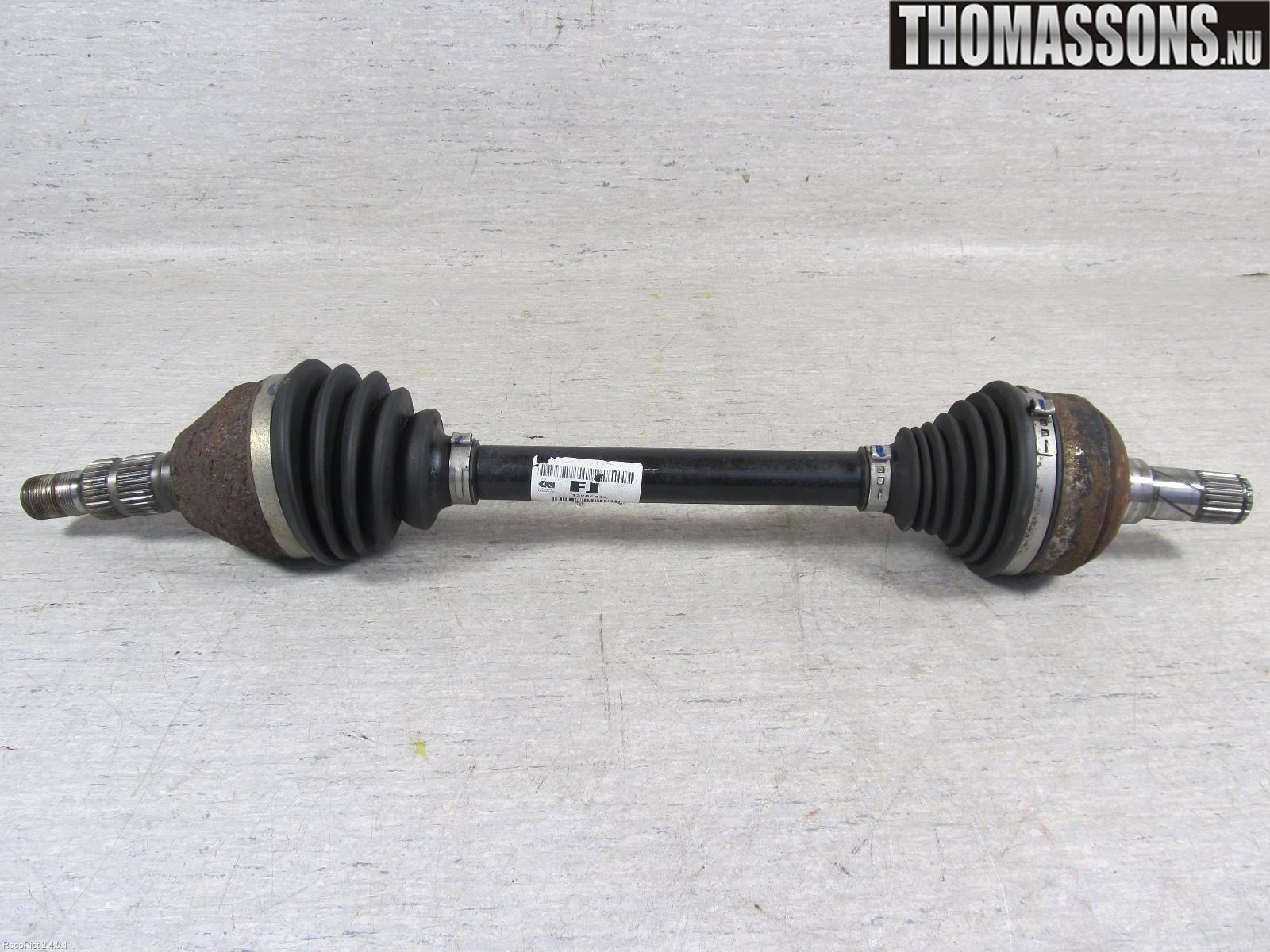Opel INSIGNIA 09-16 Drivaksel Foran Kompl Venstre