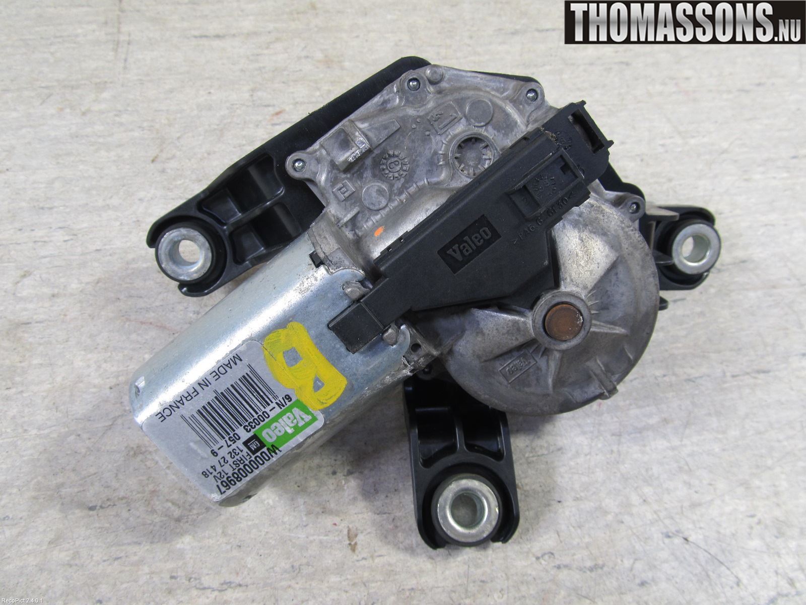 Opel INSIGNIA 09-16 Viskermotor Bakluke