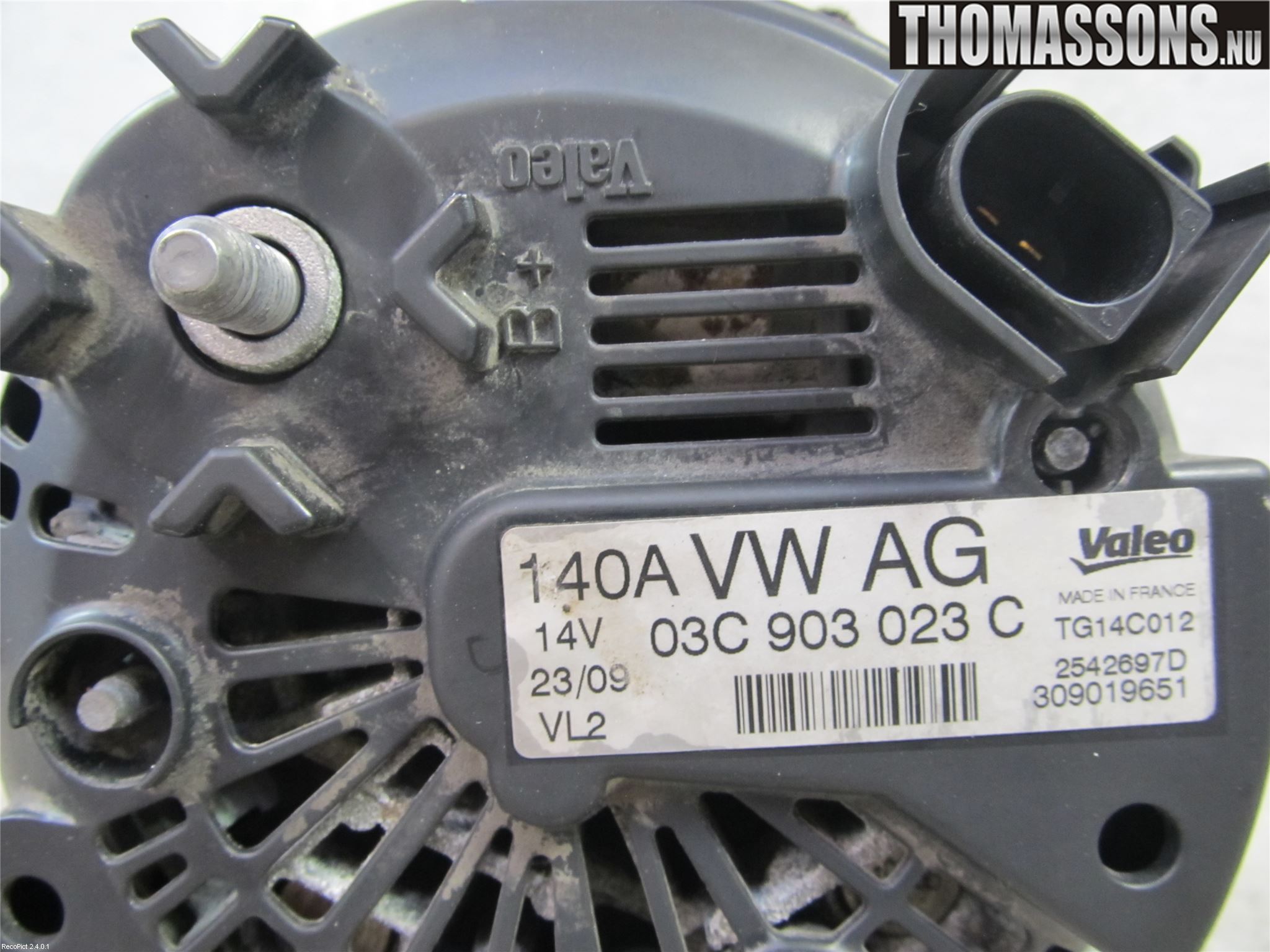 Volkswagen VW PASSAT 05-11 Dynamo