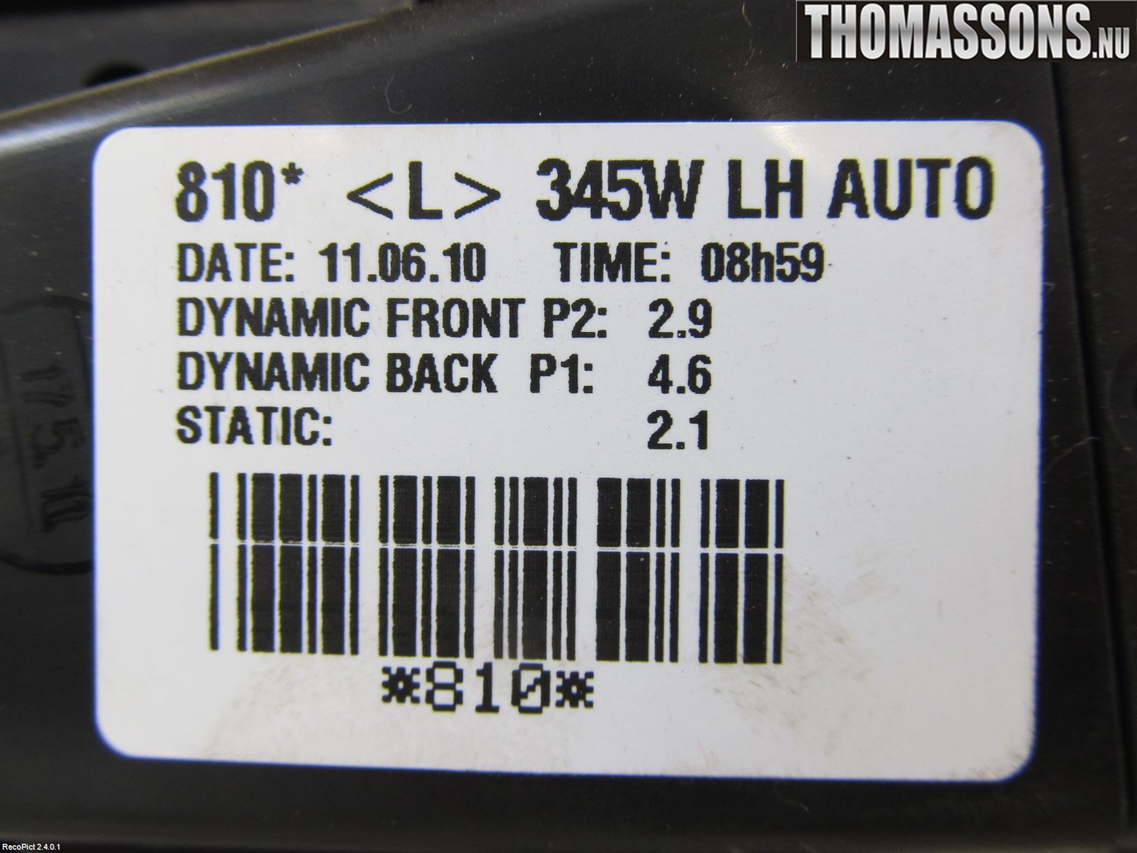Toyota AVENSIS 09-15 Varmeapparat Viftemotor