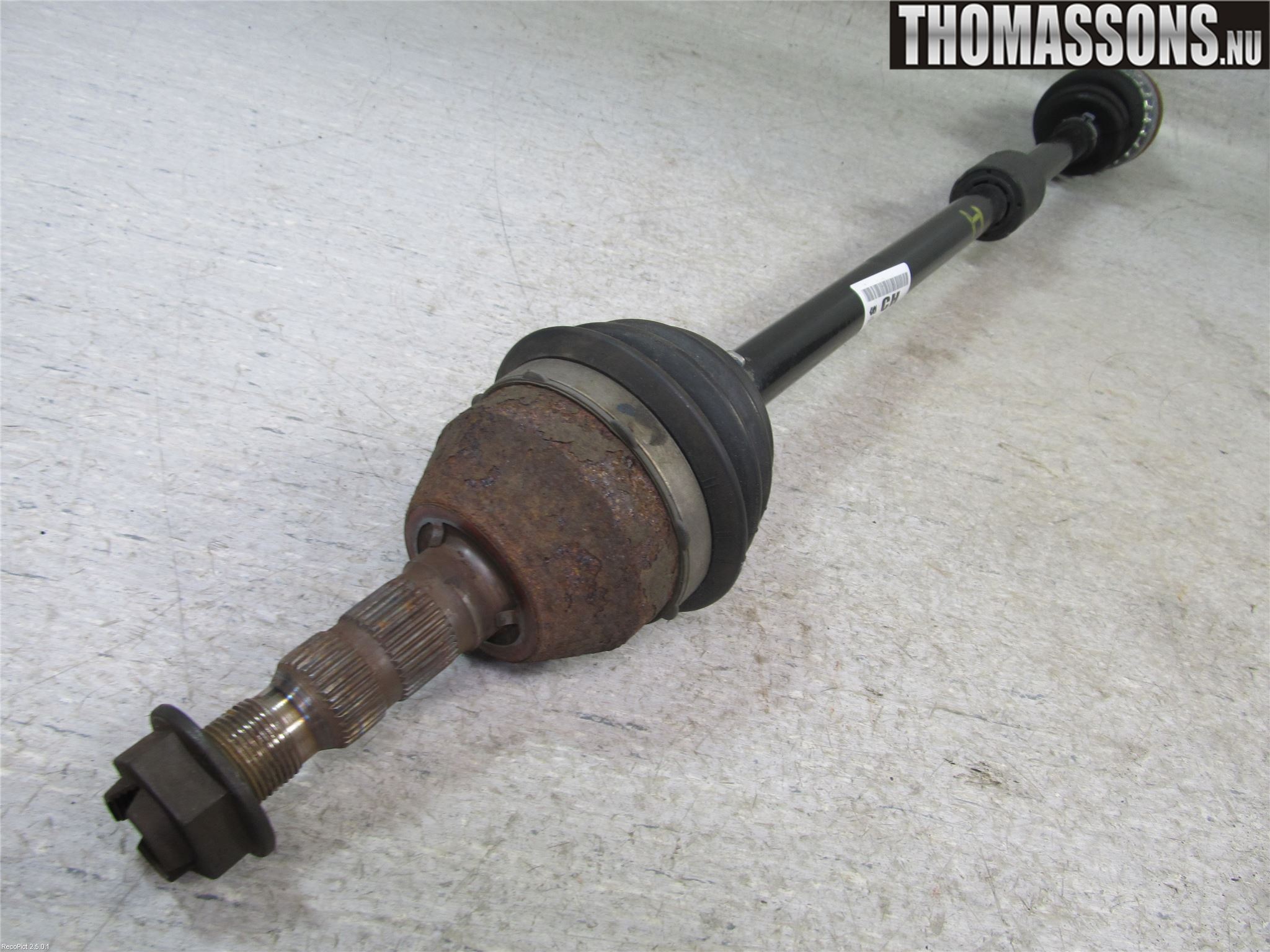 Opel ASTRA J 10-15 Drivaksel Foran Kompl Høyre