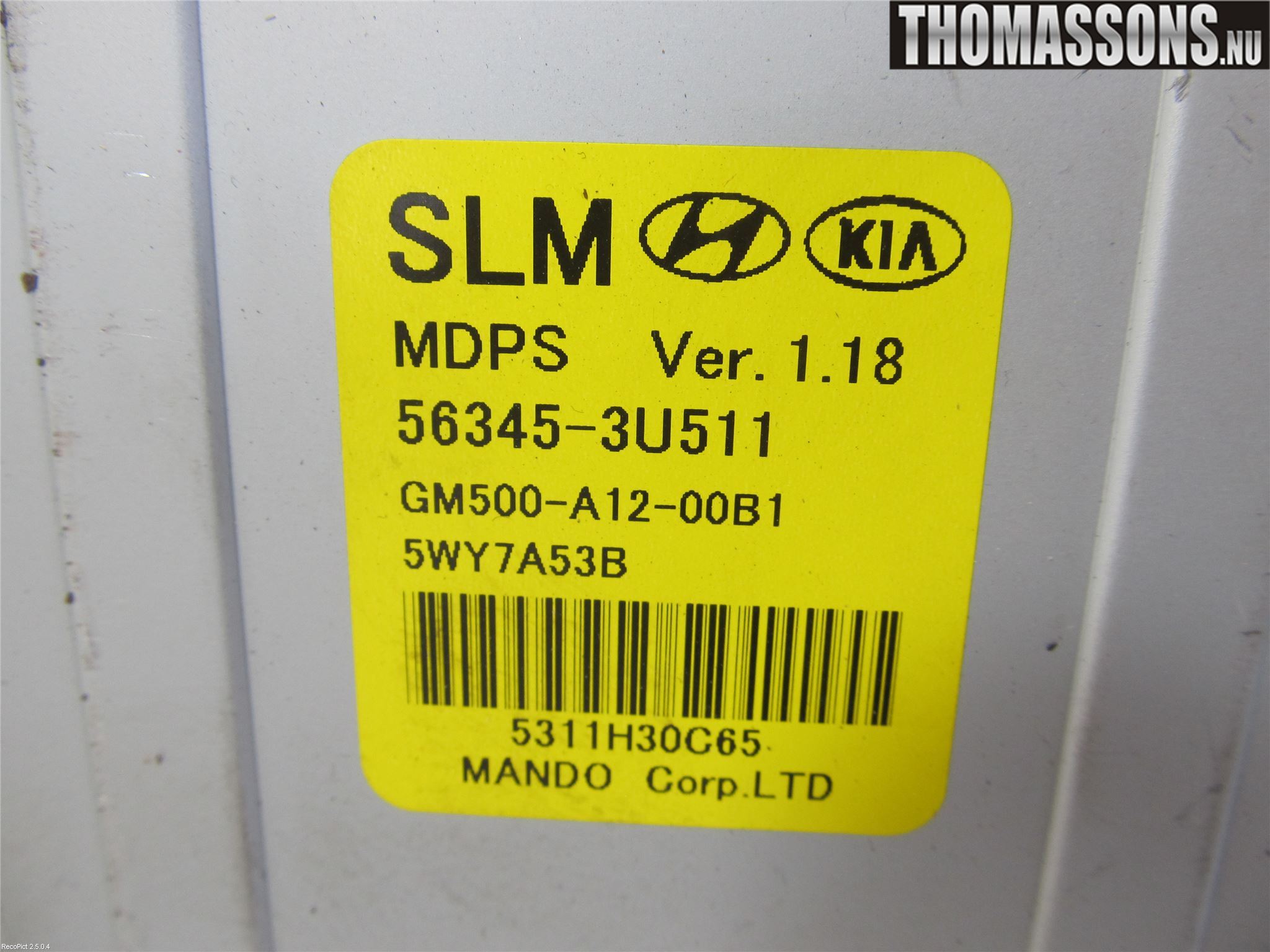 Hyundai ix35 Servostyring Eletrisk Pumpe