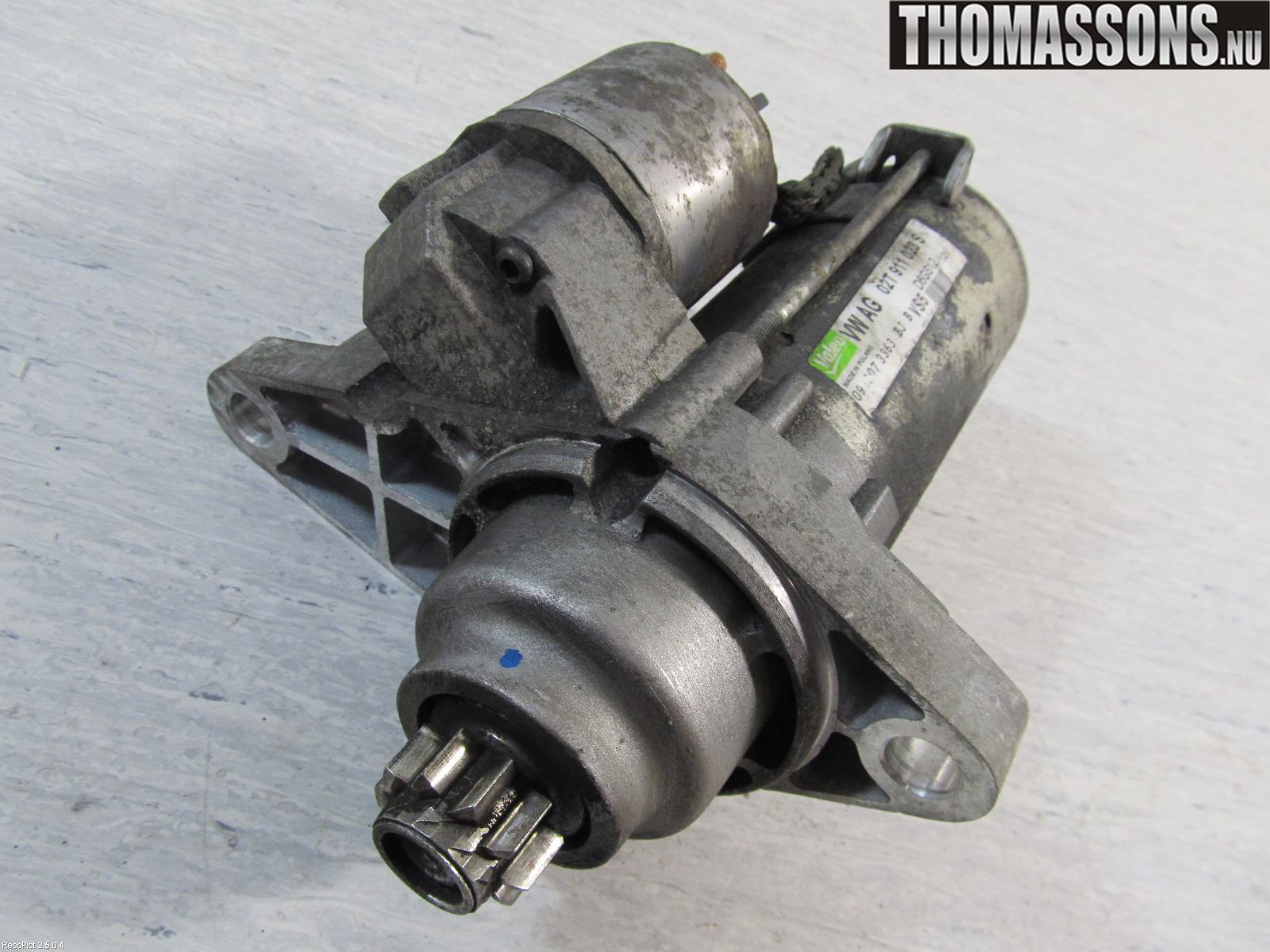 Skoda ROOMSTER Startmotor