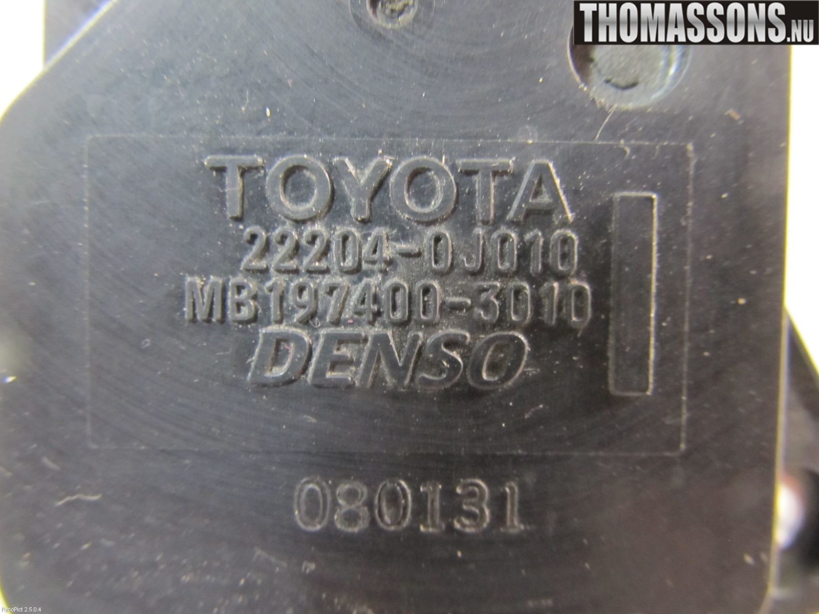 Toyota AVENSIS 07-08 Inns Luftmassemåler