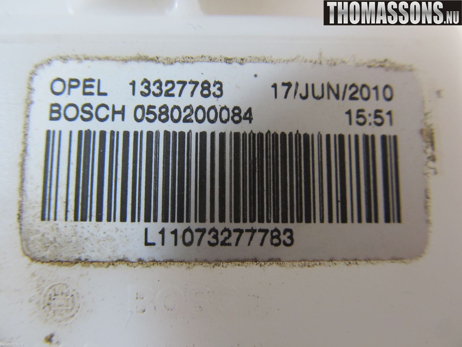 Opel CORSA D 07-14 Drivstoffpumpe Innspr-Høytrykk