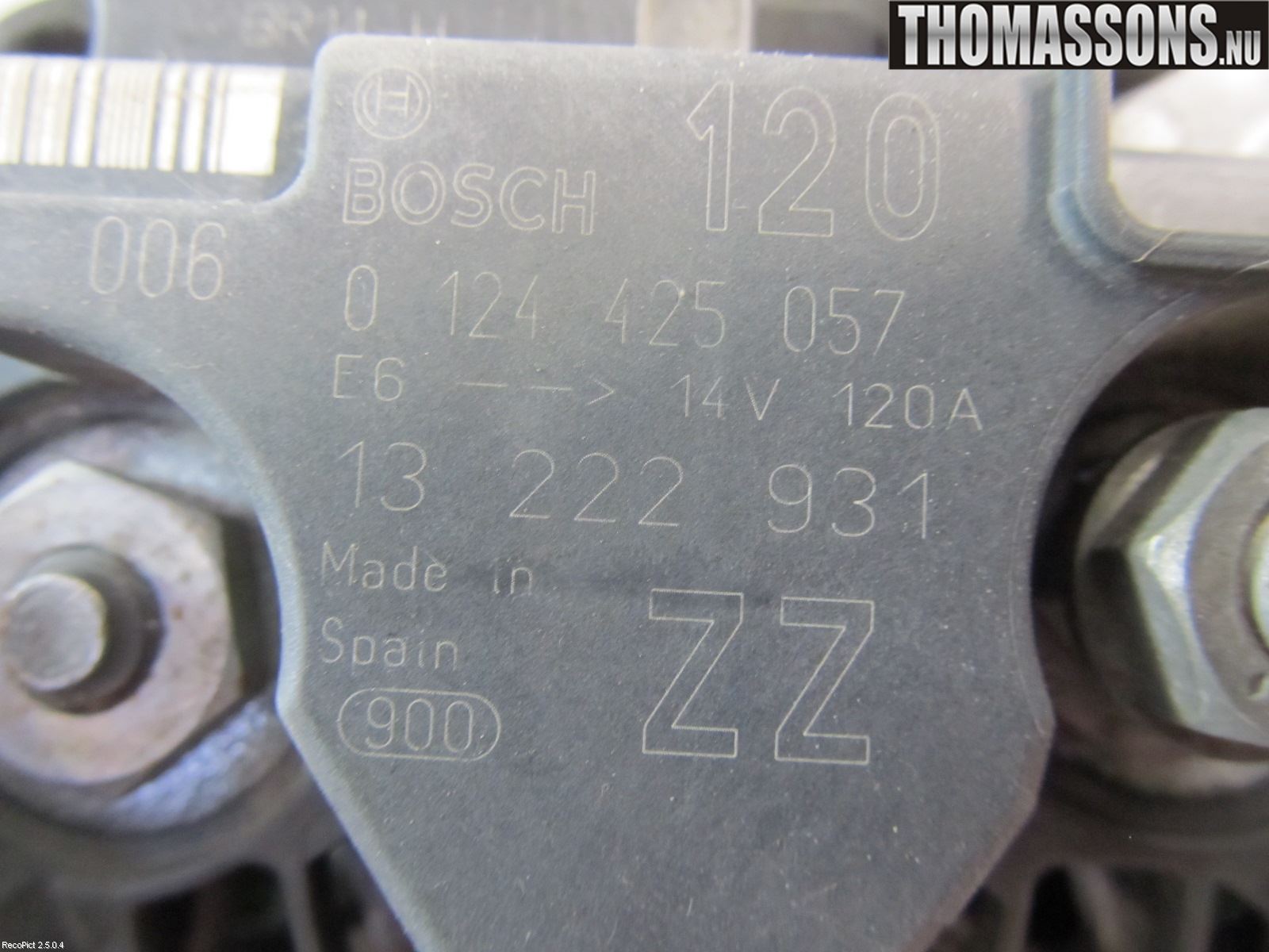 Opel CORSA D 07-14 Dynamo