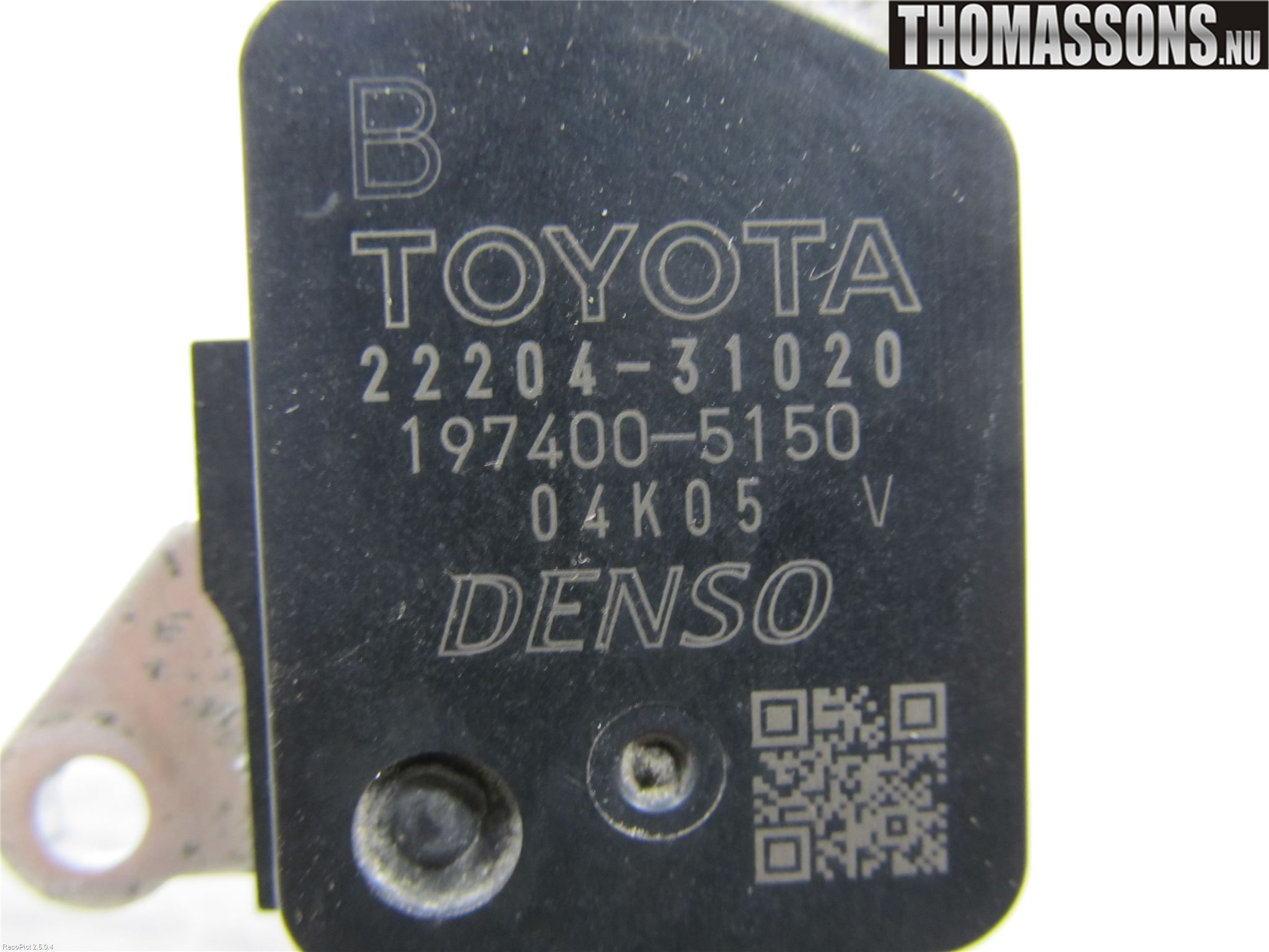 Toyota RAV 4 06-12 Inns Luftmassemåler